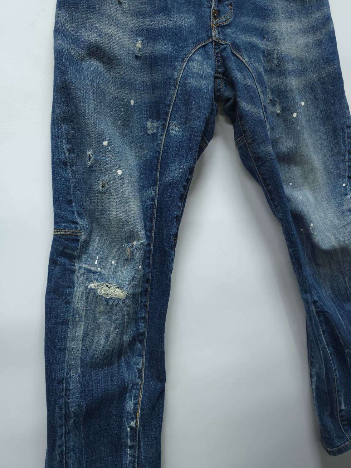 디스퀘어드2 클래식 케니 트위스트 진 (30사이즈 / 페인팅 워싱) 상품이미지4