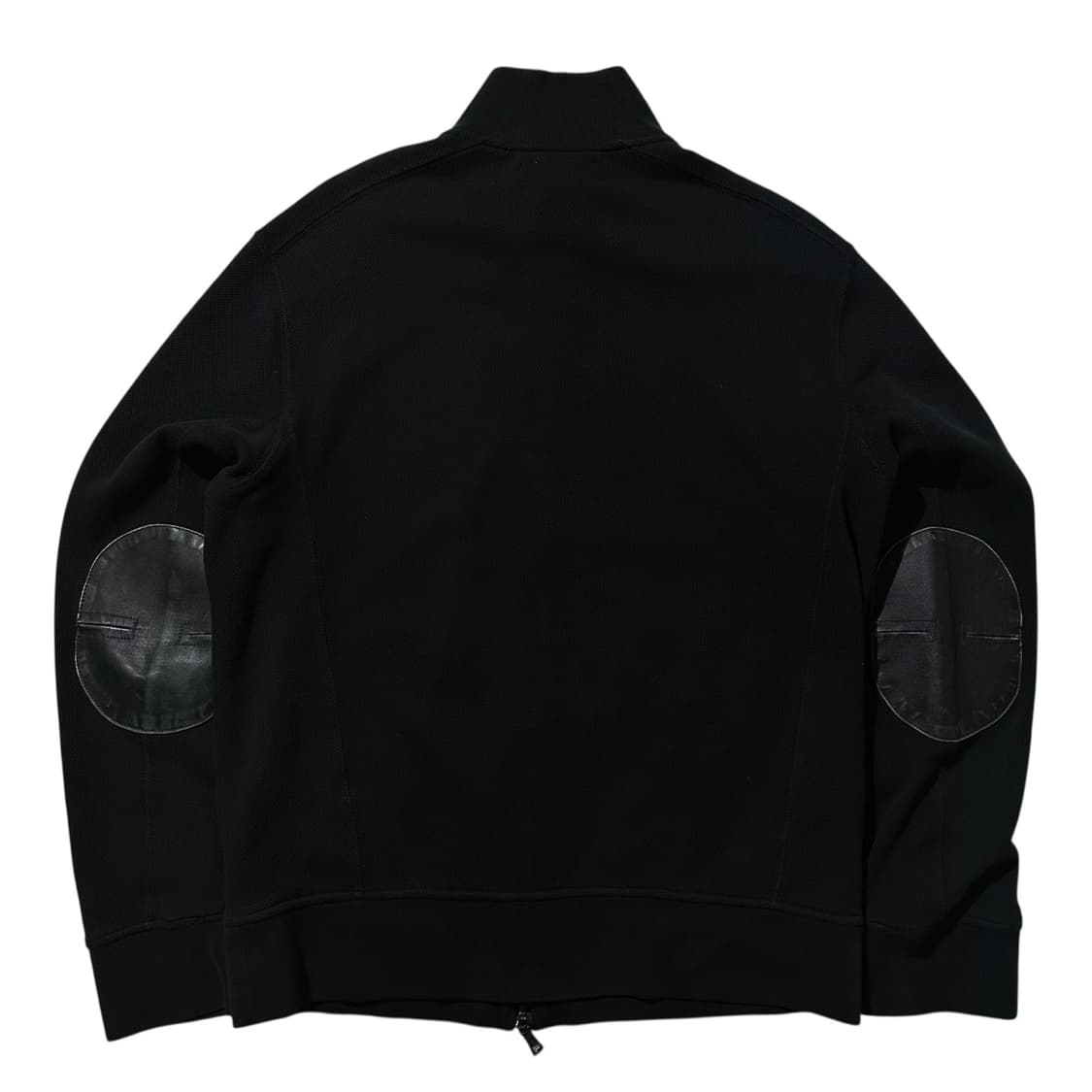 폴로 랄프로렌 빅포니 레더 트림 엘보패치 집업 니트 가디건 상품이미지3