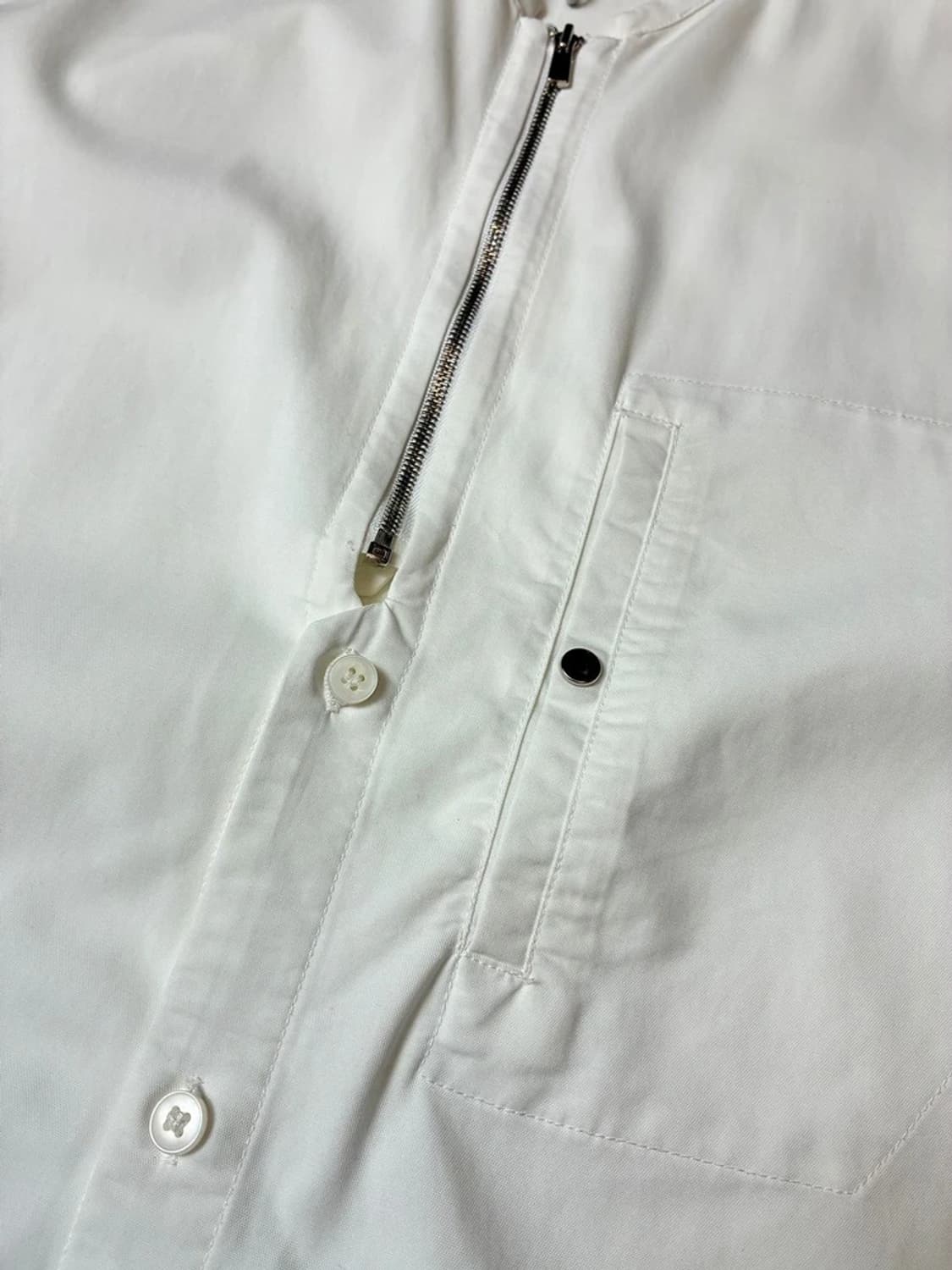 노이어 Noirer 20ss 테일러링 집업 셔츠 PN8222 상품이미지4