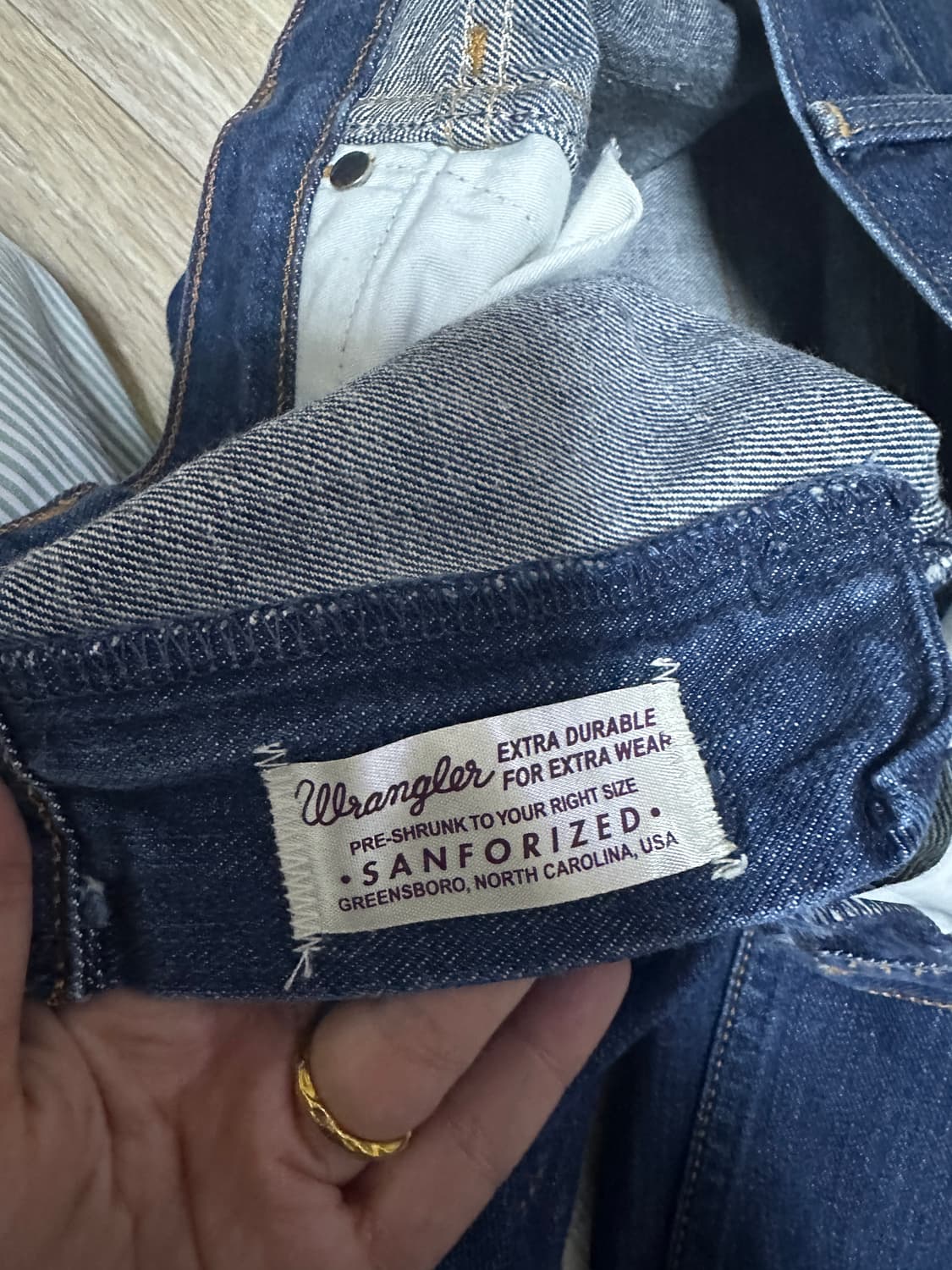 랭글러 청바지  상품이미지3