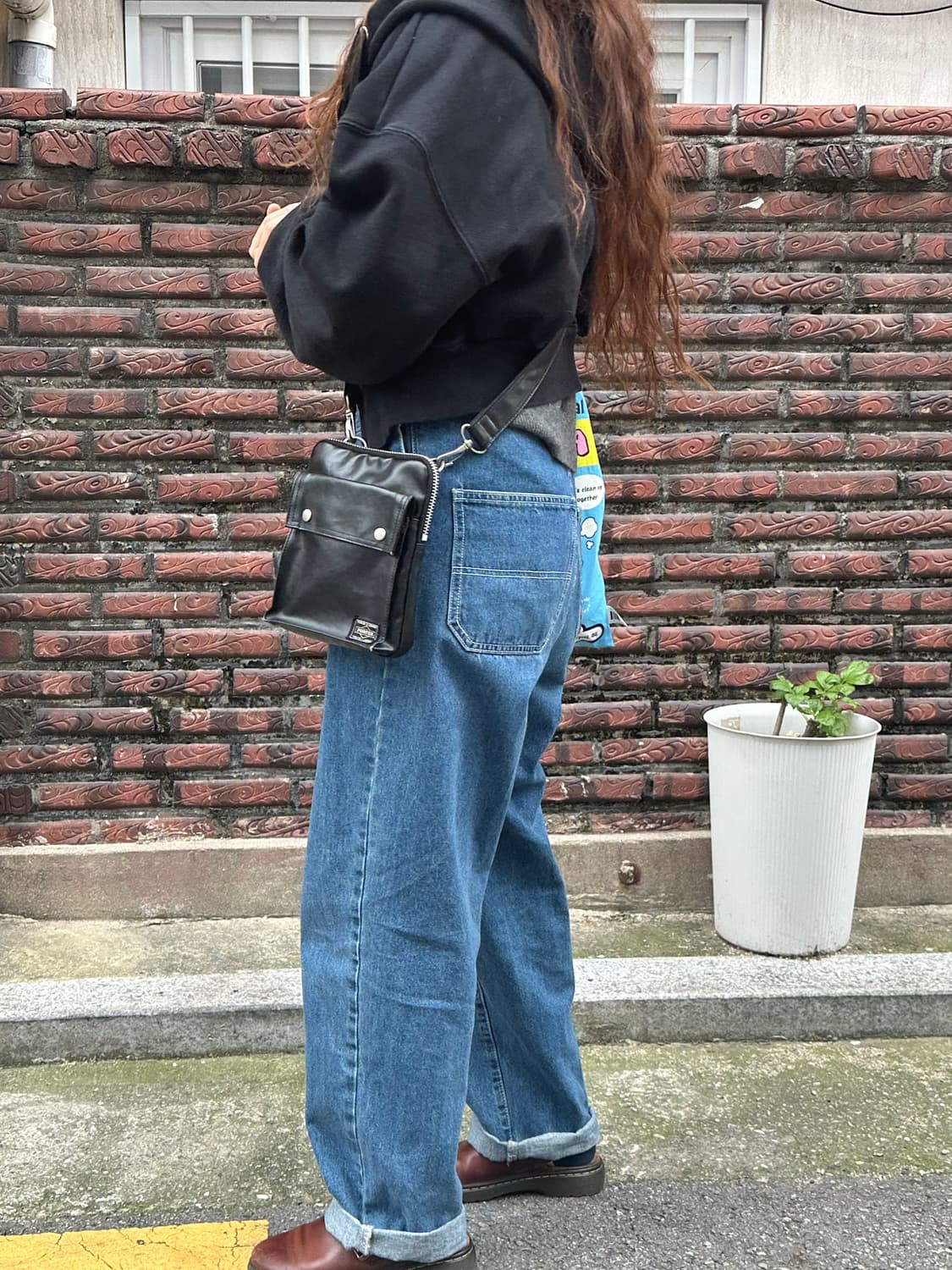 요시다 포터 프리스타일 크로스백 숄더백 S 블랙 상품이미지9