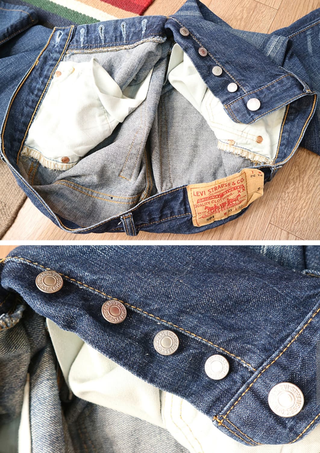 
04S LEVIS 리바이스 04 501-0118 워싱 가공 데님  

 상품이미지7