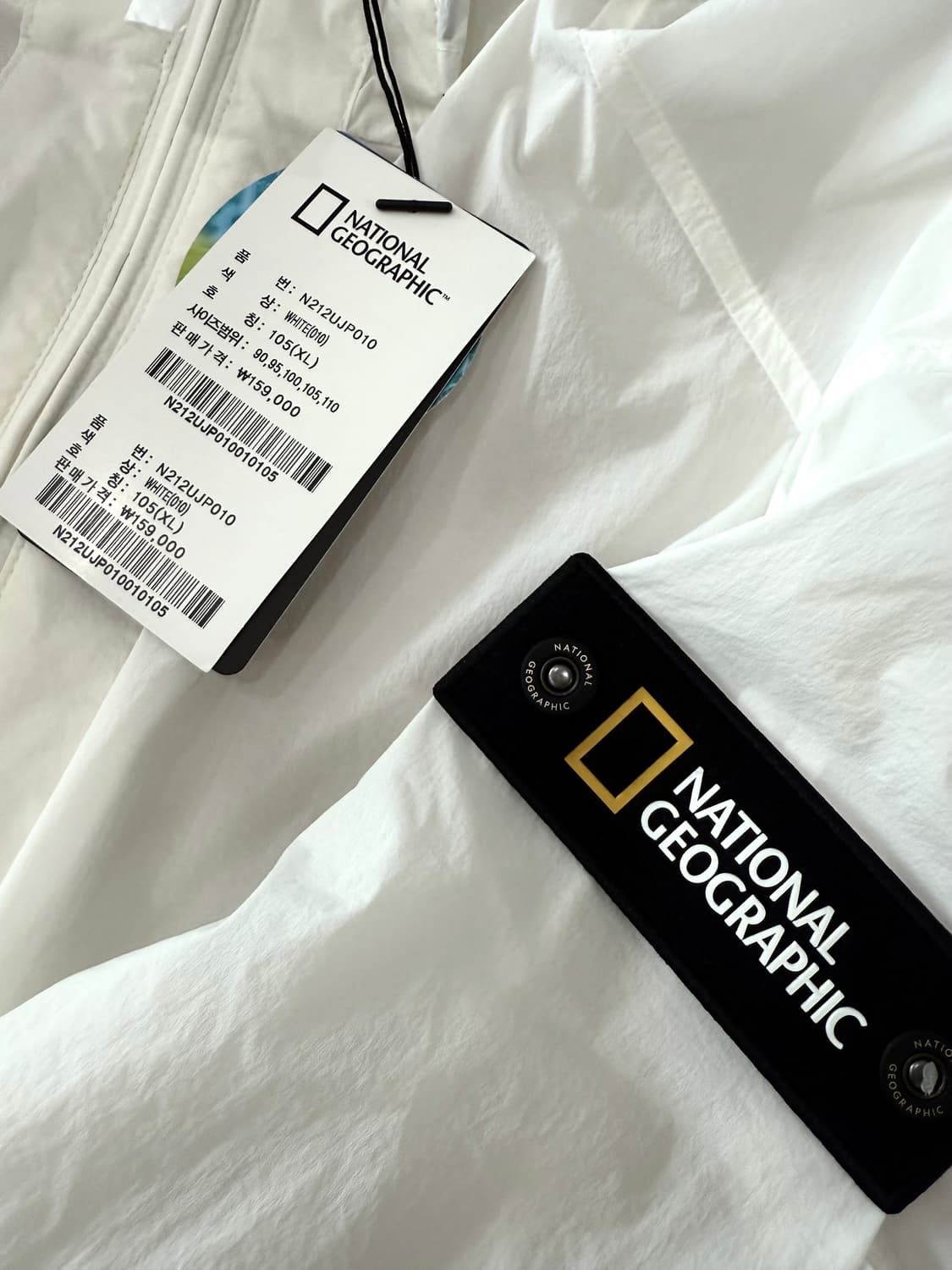 내셔널지오그래픽 경량 바람막이 자켓 XL(105) 새상품 상품이미지6