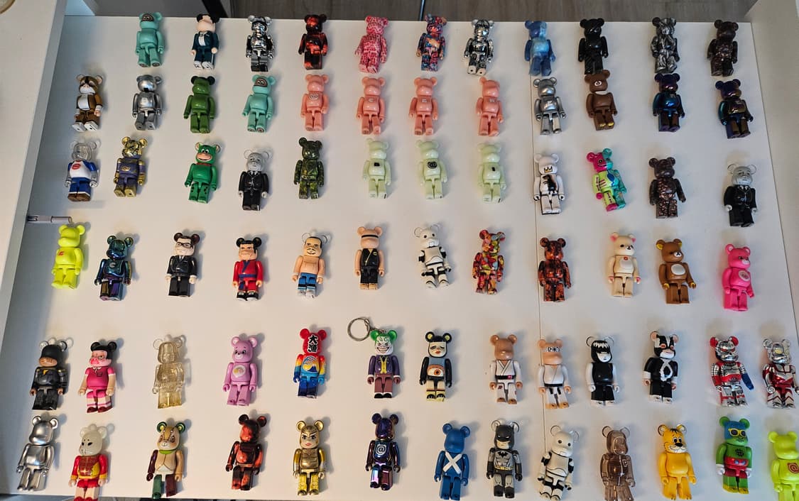 베어브릭 100% 피규어컬렉션 일괄판매(약70개) 상품이미지1