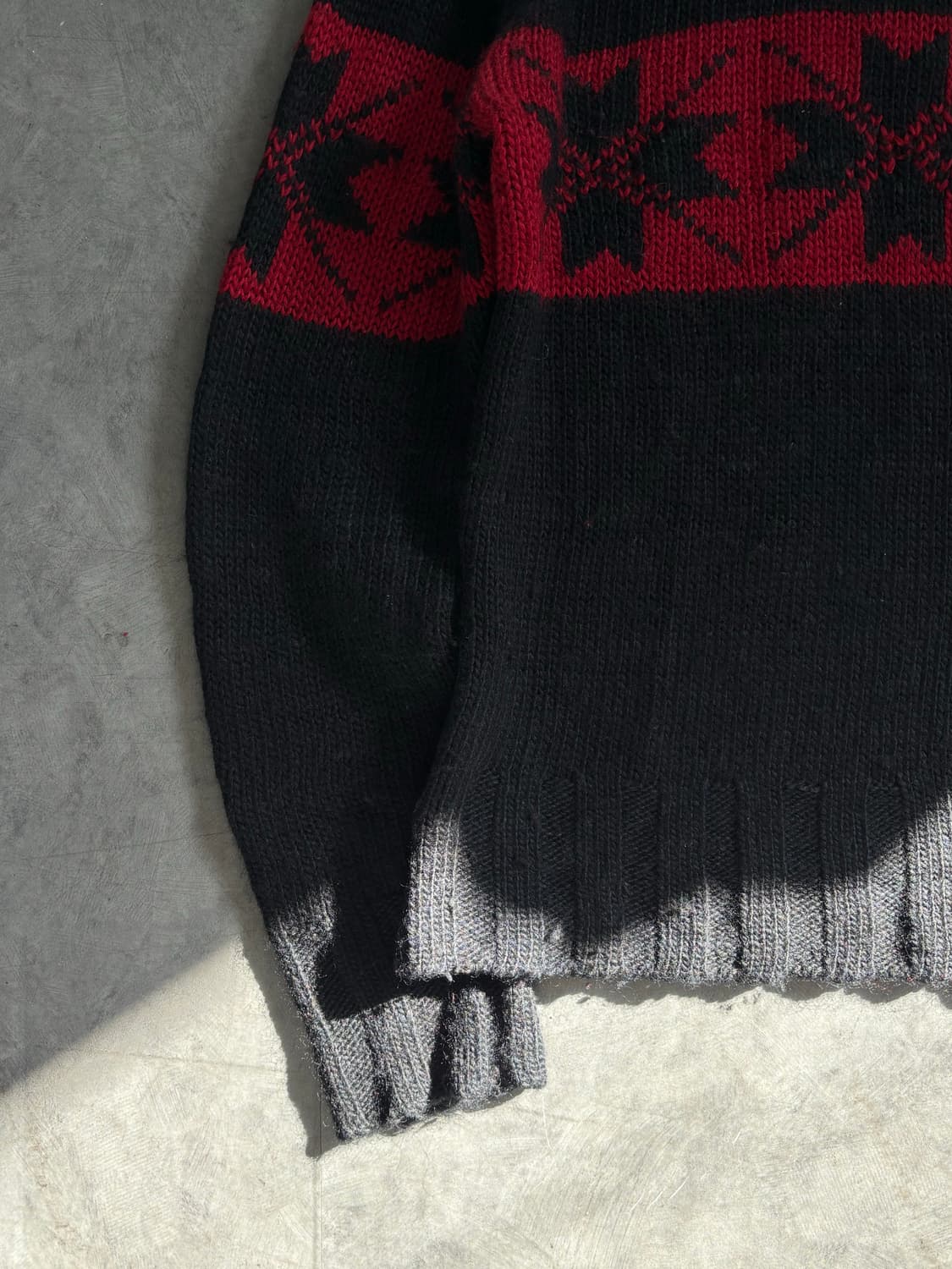 폴로 진스 노르딕 블랙 터틀넥 니트 상품이미지2