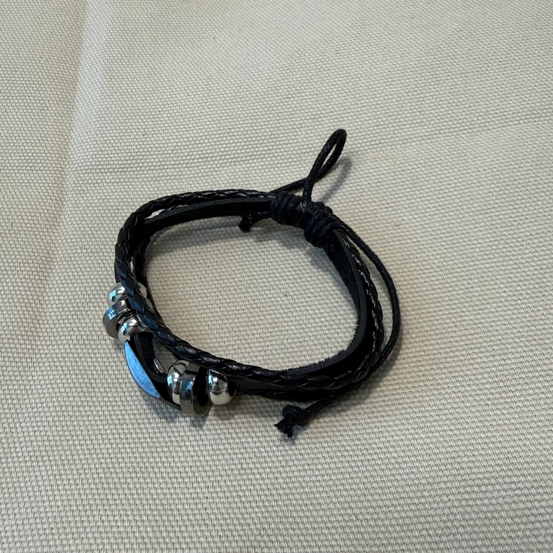 일본 빈티지무드 가죽 레더 팔찌 상품이미지3