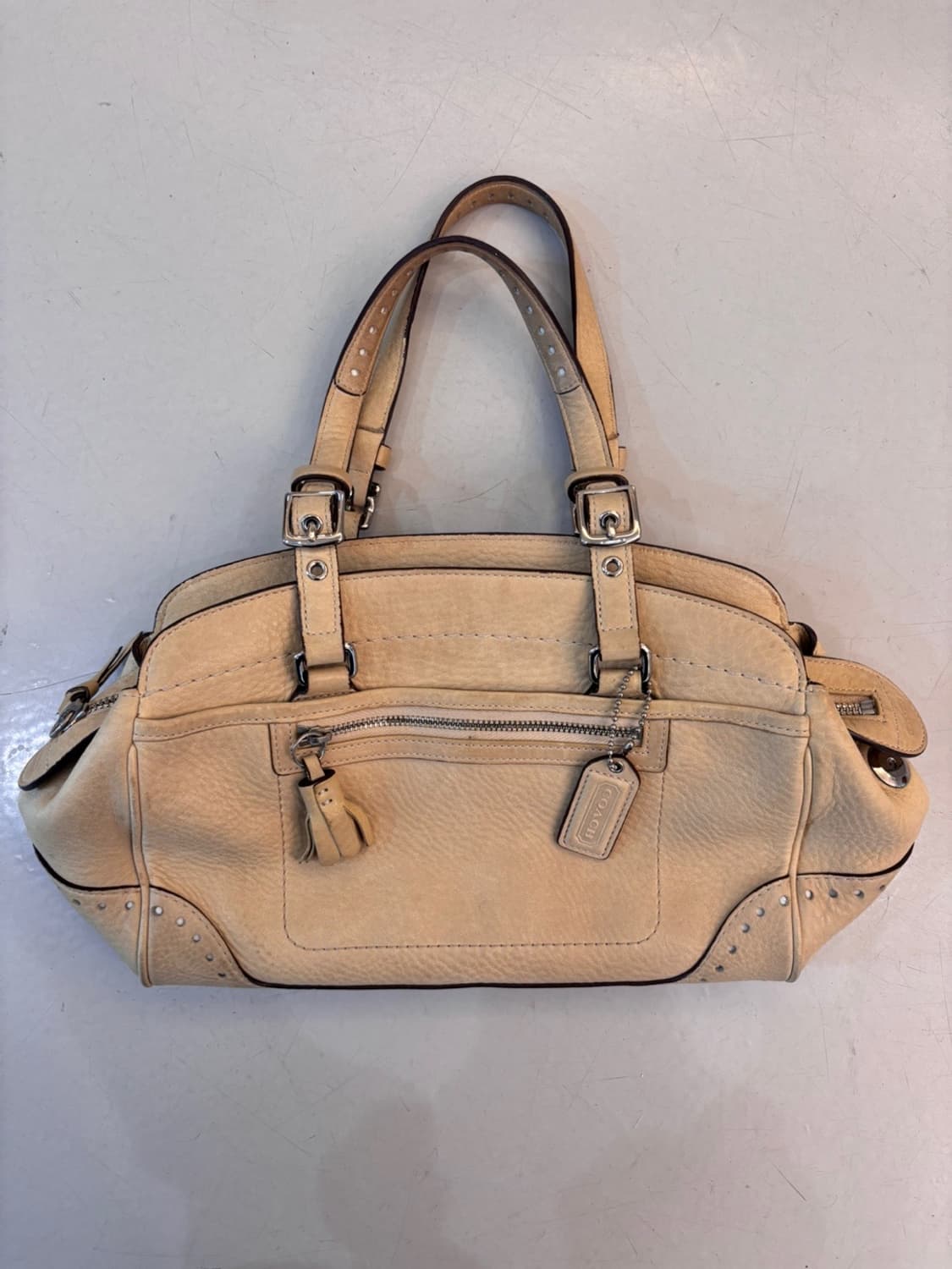 Vintage Old Coach Leather Bag 상품이미지2