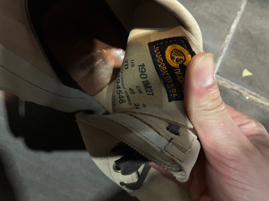 치페와 스웨이드부츠 상품이미지4