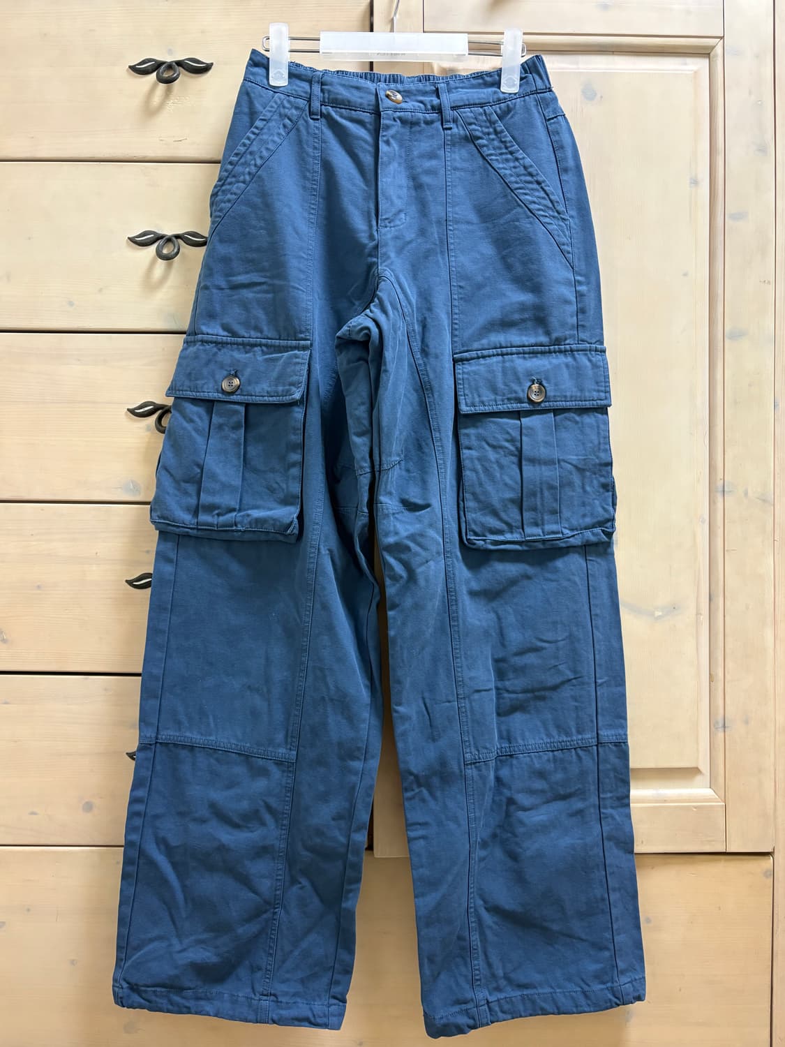 그린버터 카고팬츠 네이비 (S-M) 상품이미지5