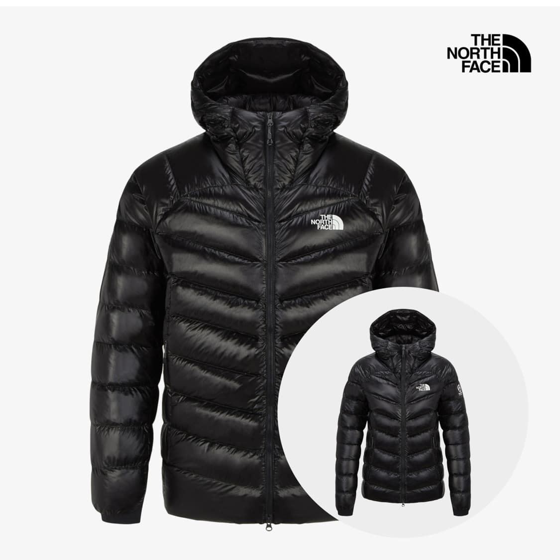 [XL] 노스페이스 써밋 마테호른 경량 다운 블랙 상품이미지2