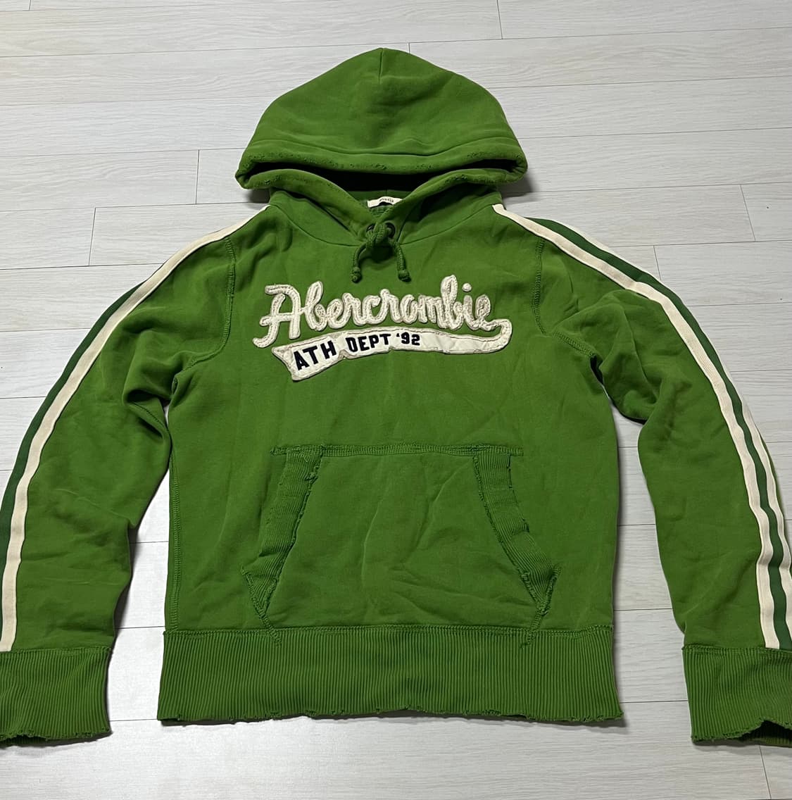 아베크롬비 후드  사이드라인  y2k 그린 s 상품이미지2