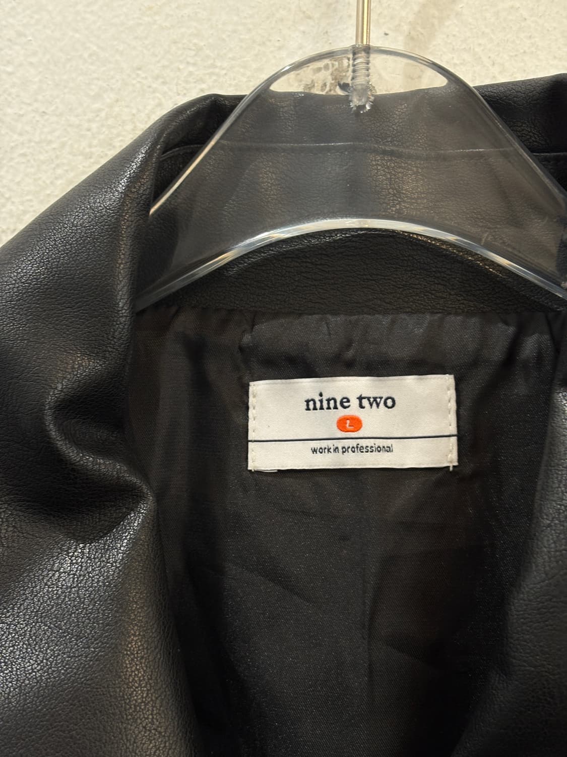 NINE TWO Leather Blouson 상품이미지8