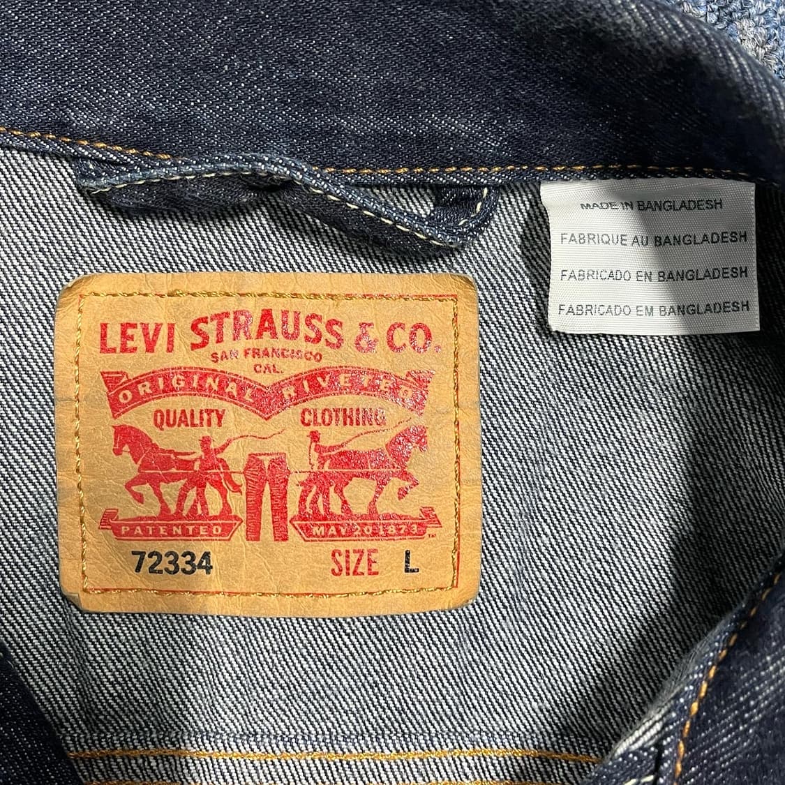 리바이스 청자켓 상품이미지4