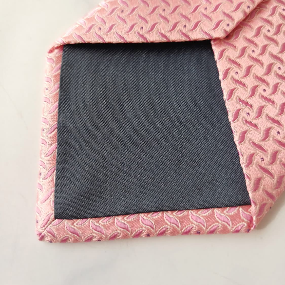 에스.티. 듀퐁 실크 핑크 패턴 넥타이 8.6cm B등급 A19555 상품이미지8