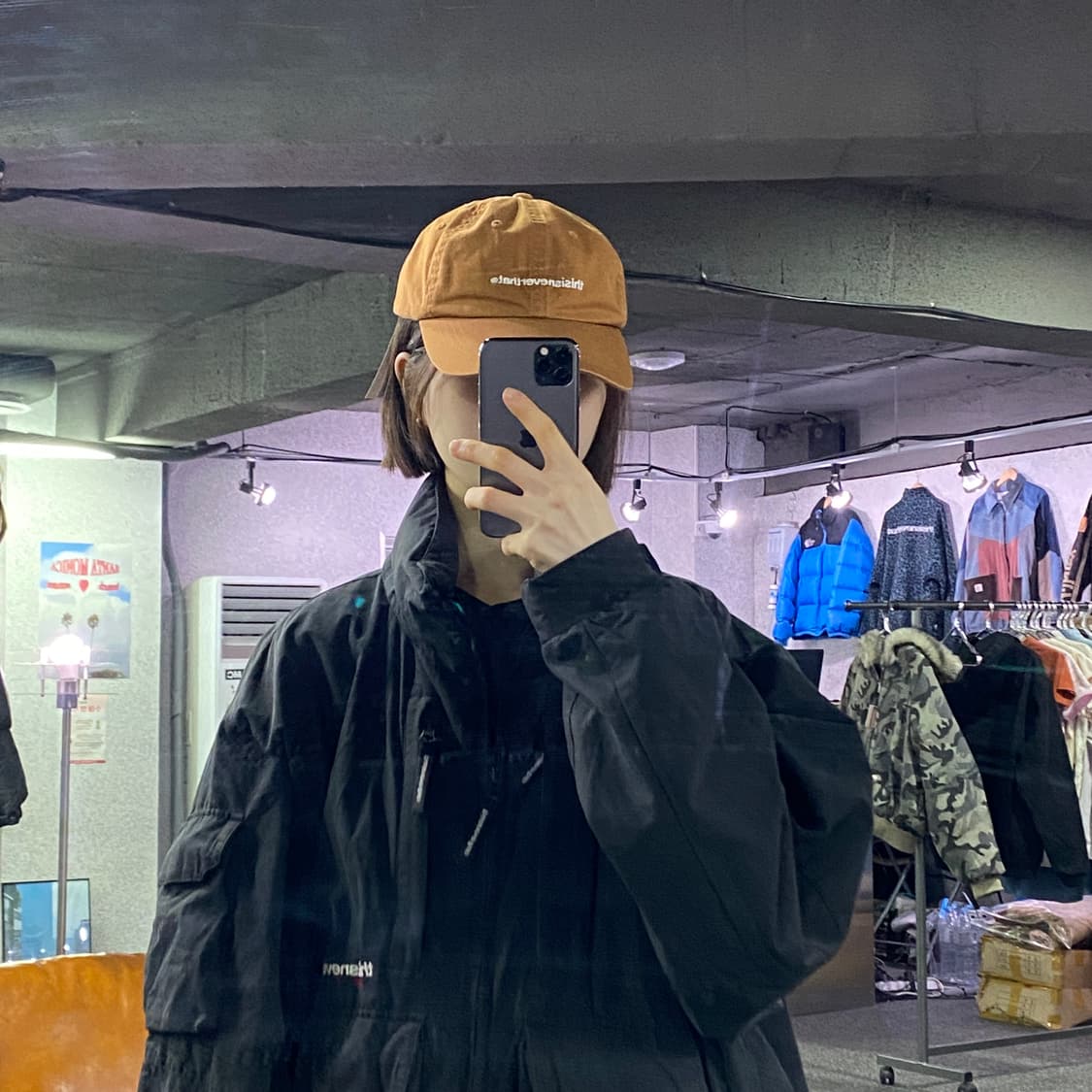 디스이즈네버댓 스몰로고 브라운 볼캡 B3804 상품이미지1