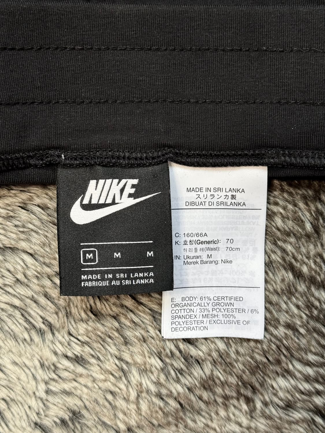 NIKE 여성 아카이브 파이프드 레깅스 블랙 상품이미지3