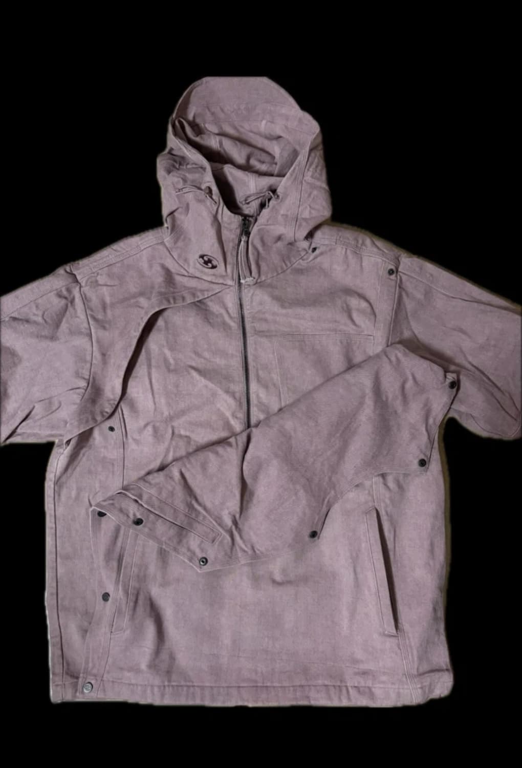 산산기어 코튼 위시드 후드 자켓 3사이즈 상품이미지2