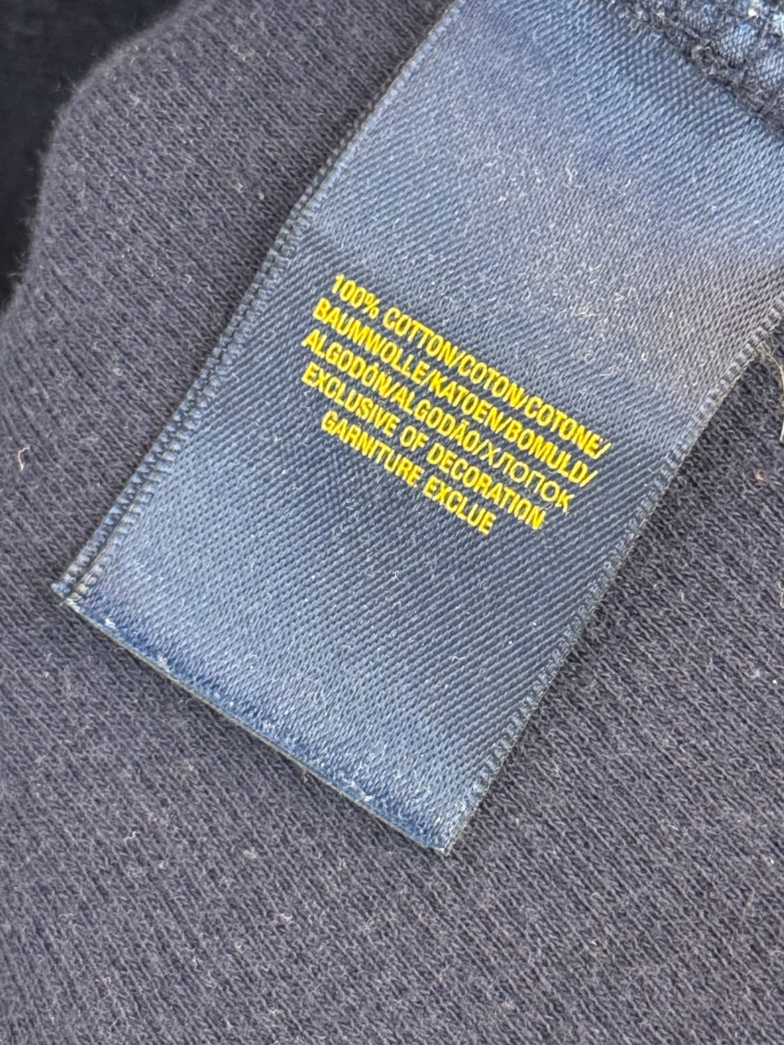 폴로 랄프로렌 레드포니 네이비 반집업 니트 상품이미지3