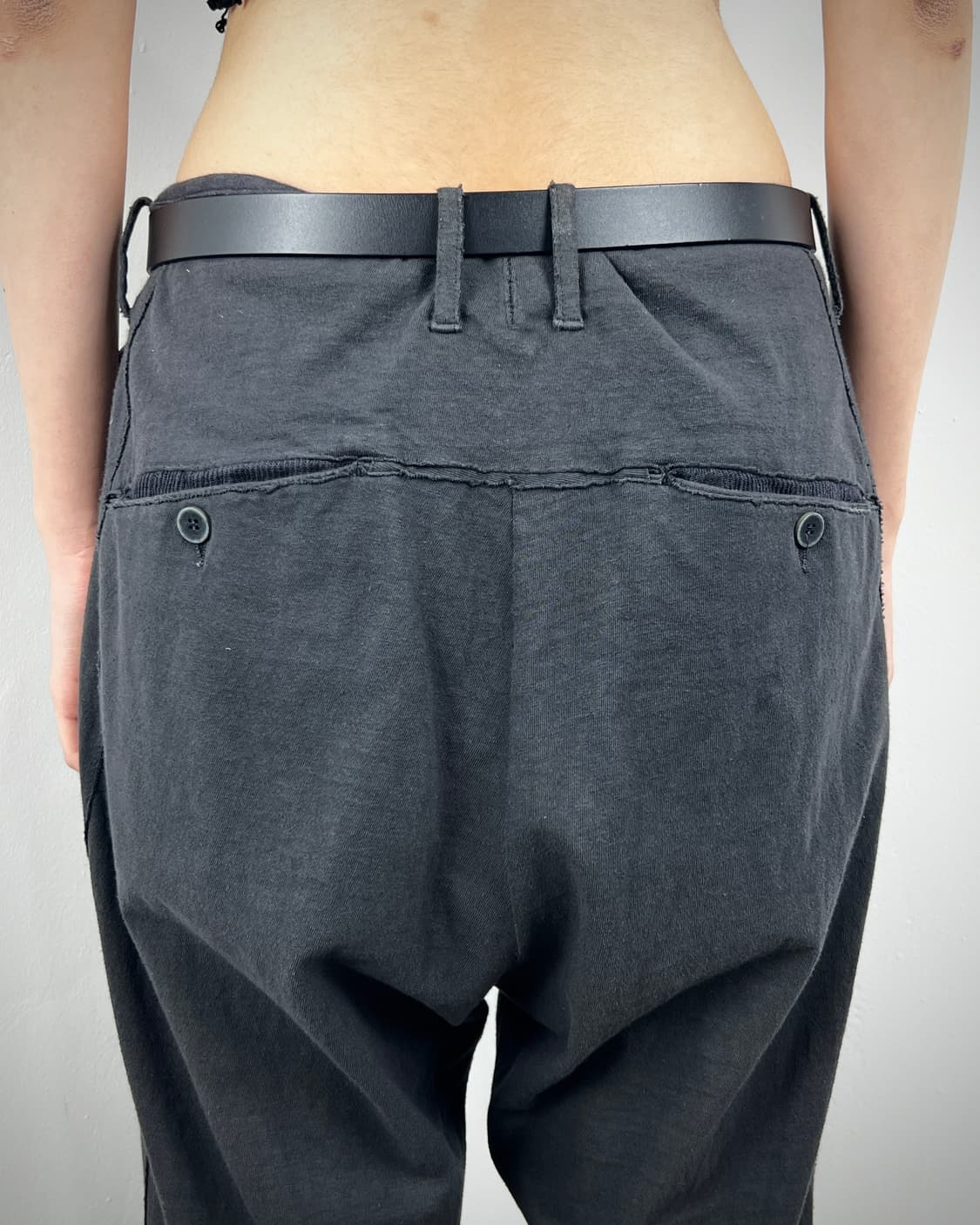 TRANSIT UOMO LINEN LONG LEG PANTS 상품이미지3