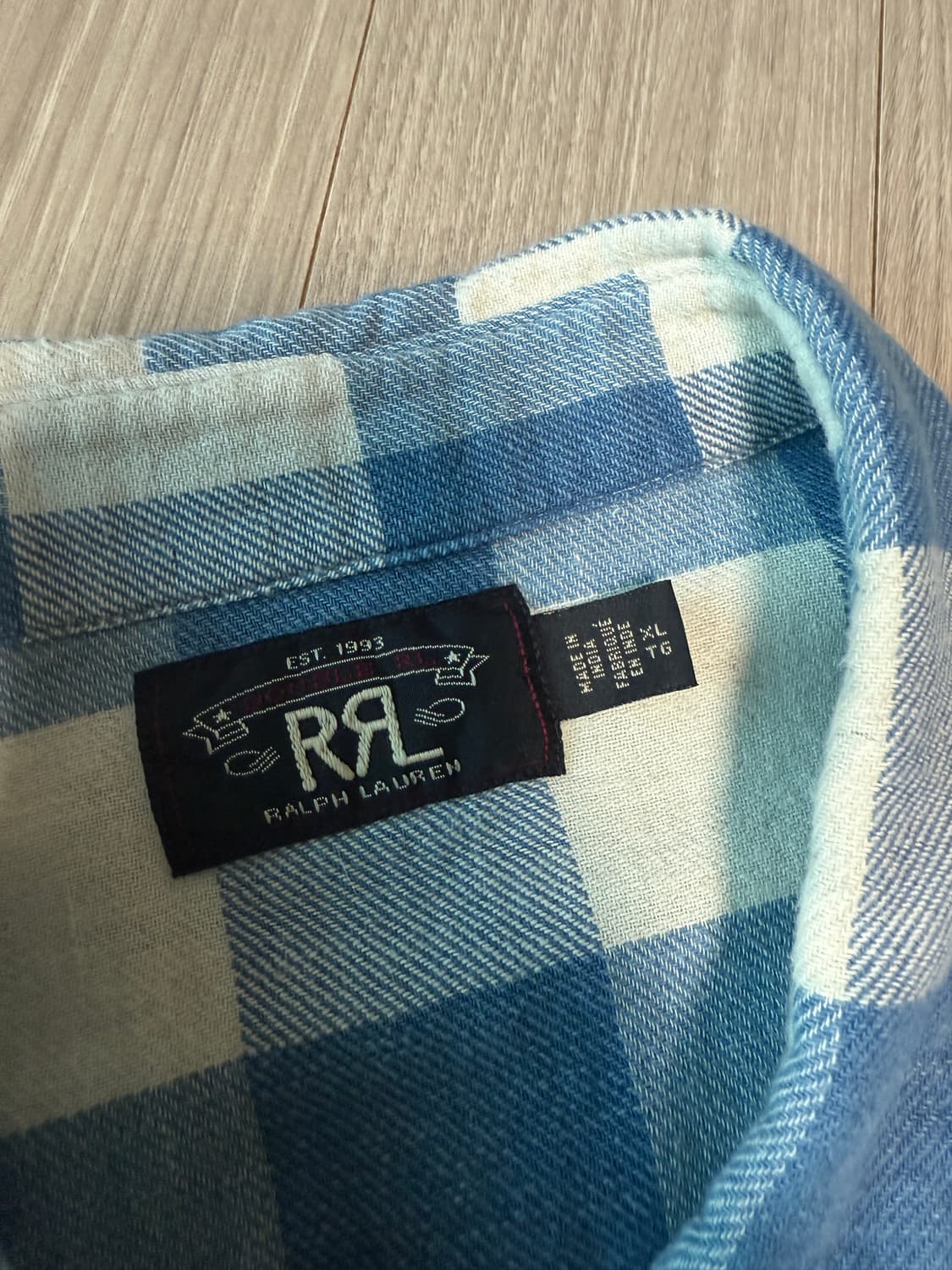 rrl 더블알엘 웨스턴 셔츠 xl 김원중 이동휘 상품이미지2
