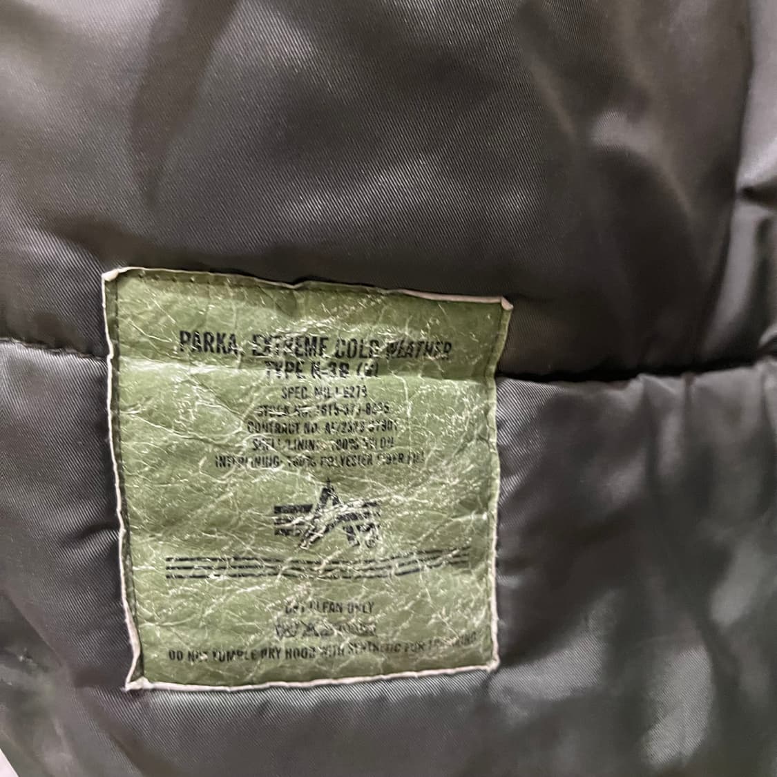 ALPHA industries N3B 상품이미지8