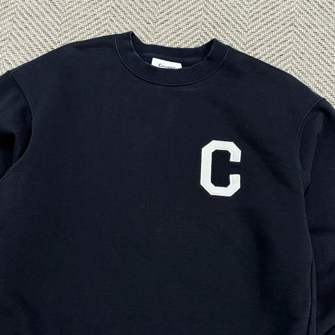 커버낫 배이직 로고 맨투맨 v3041 상품이미지3