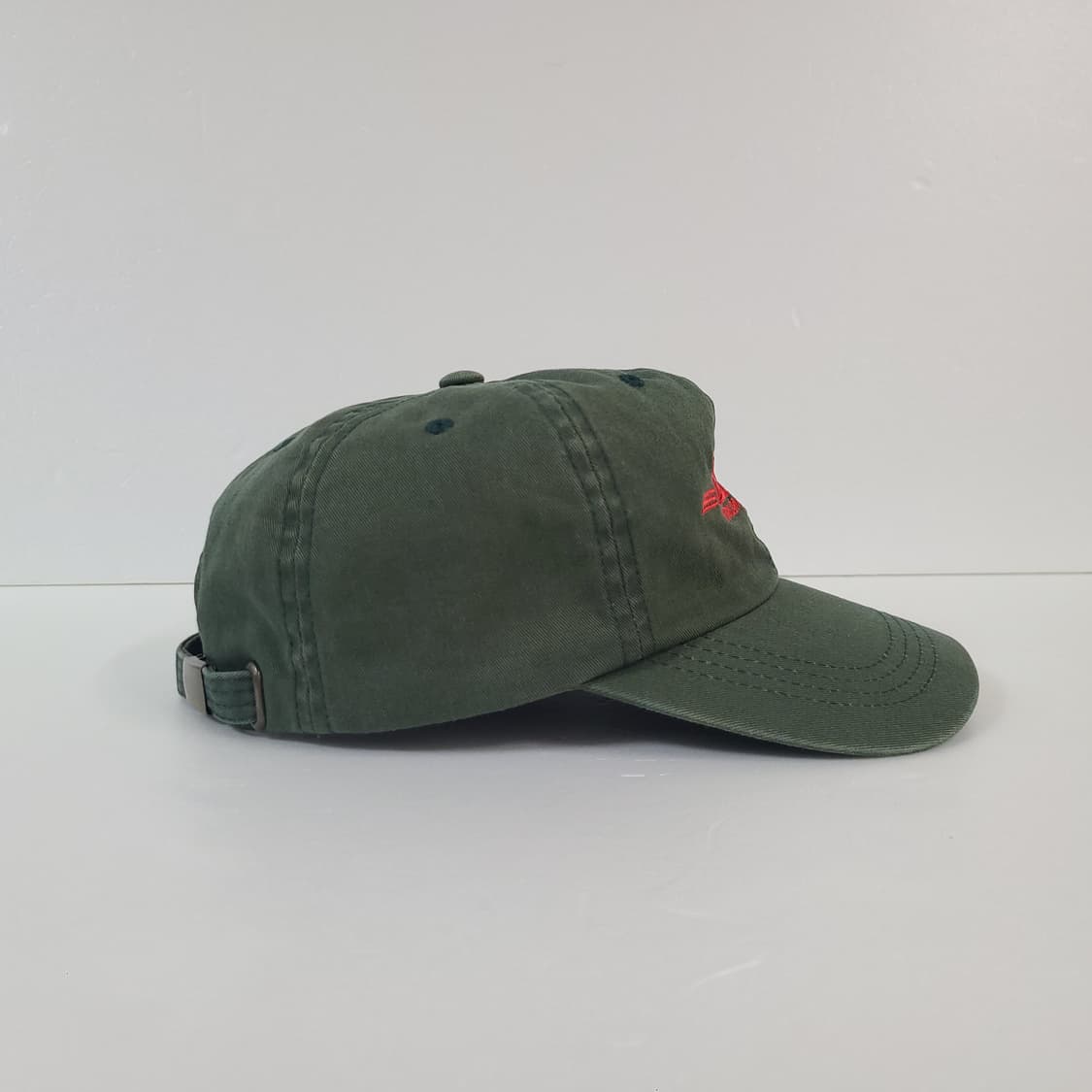 90s 빈티지 DHL 6패널 카키 모자 볼캡 (대두 모자) 상품이미지7