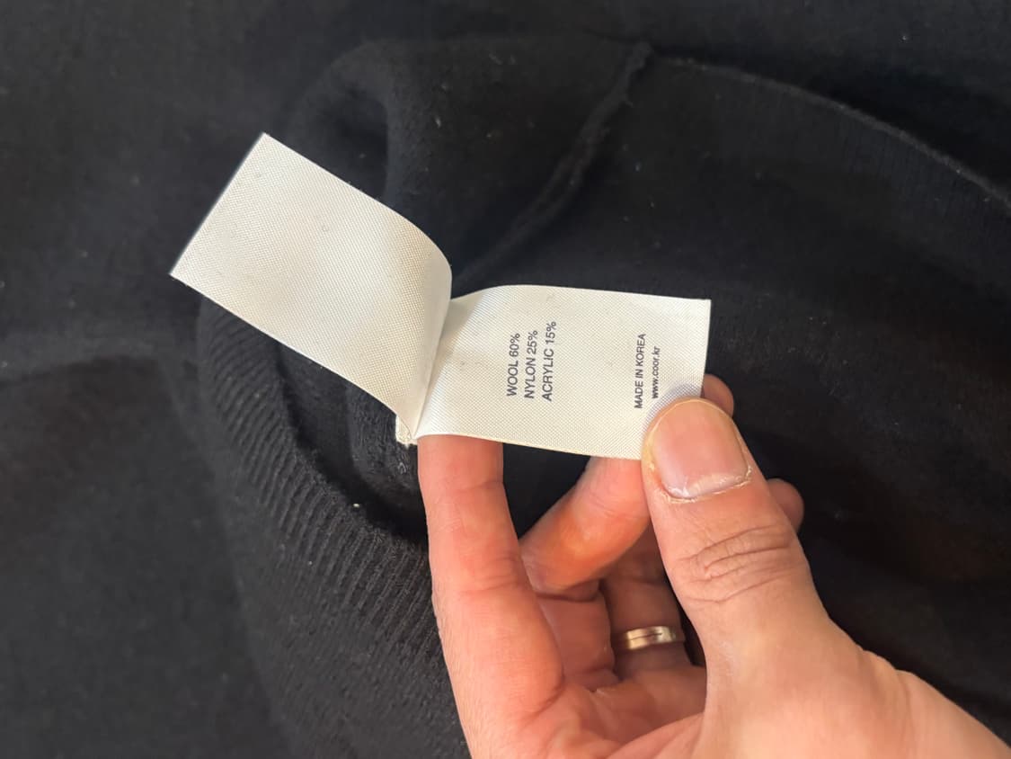 coor 쿠어 니트 스웨터 M사이즈 상품이미지5