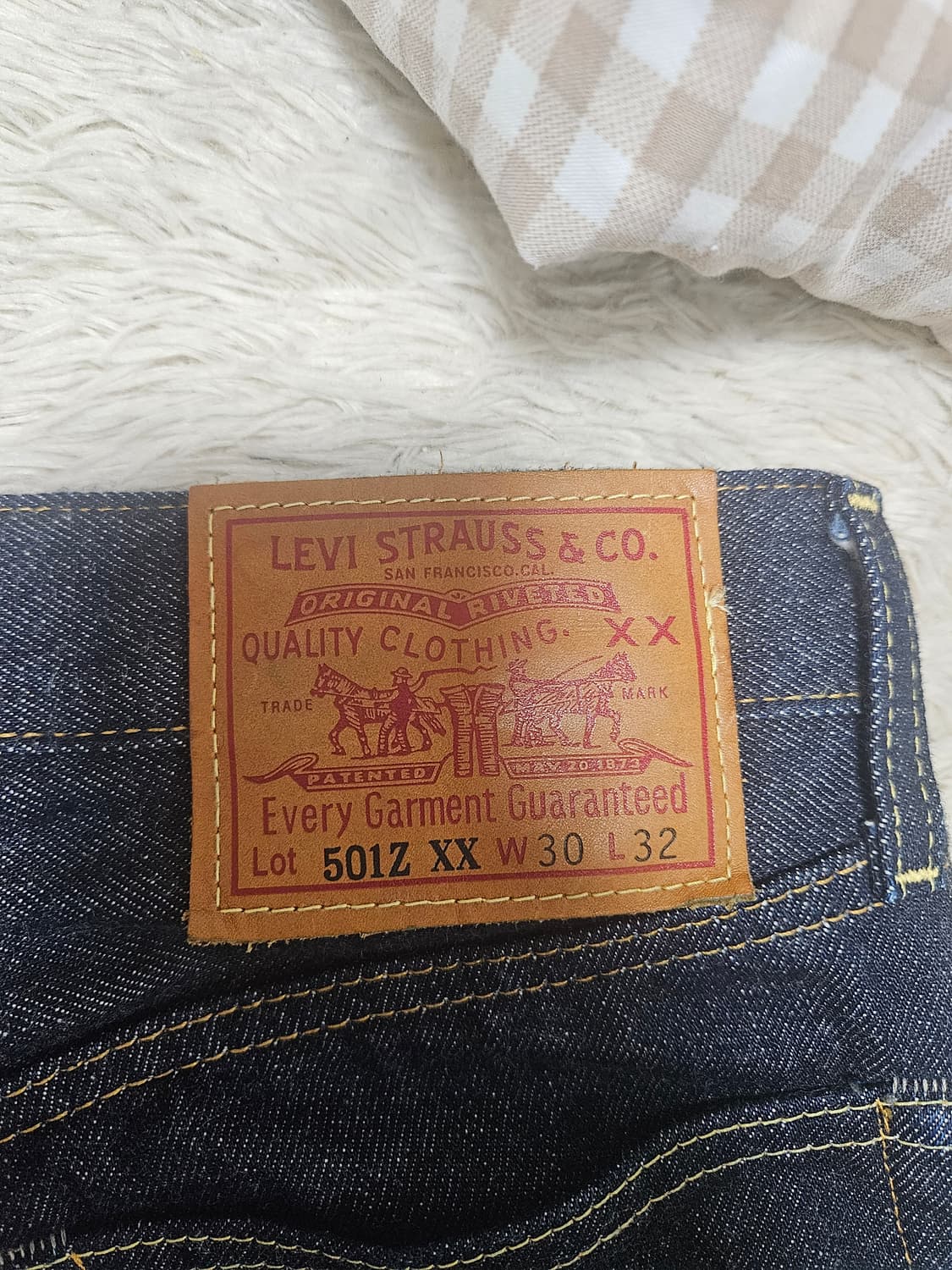 리바이스 LVC54501 리지드
W30 L32입니다 상품이미지1