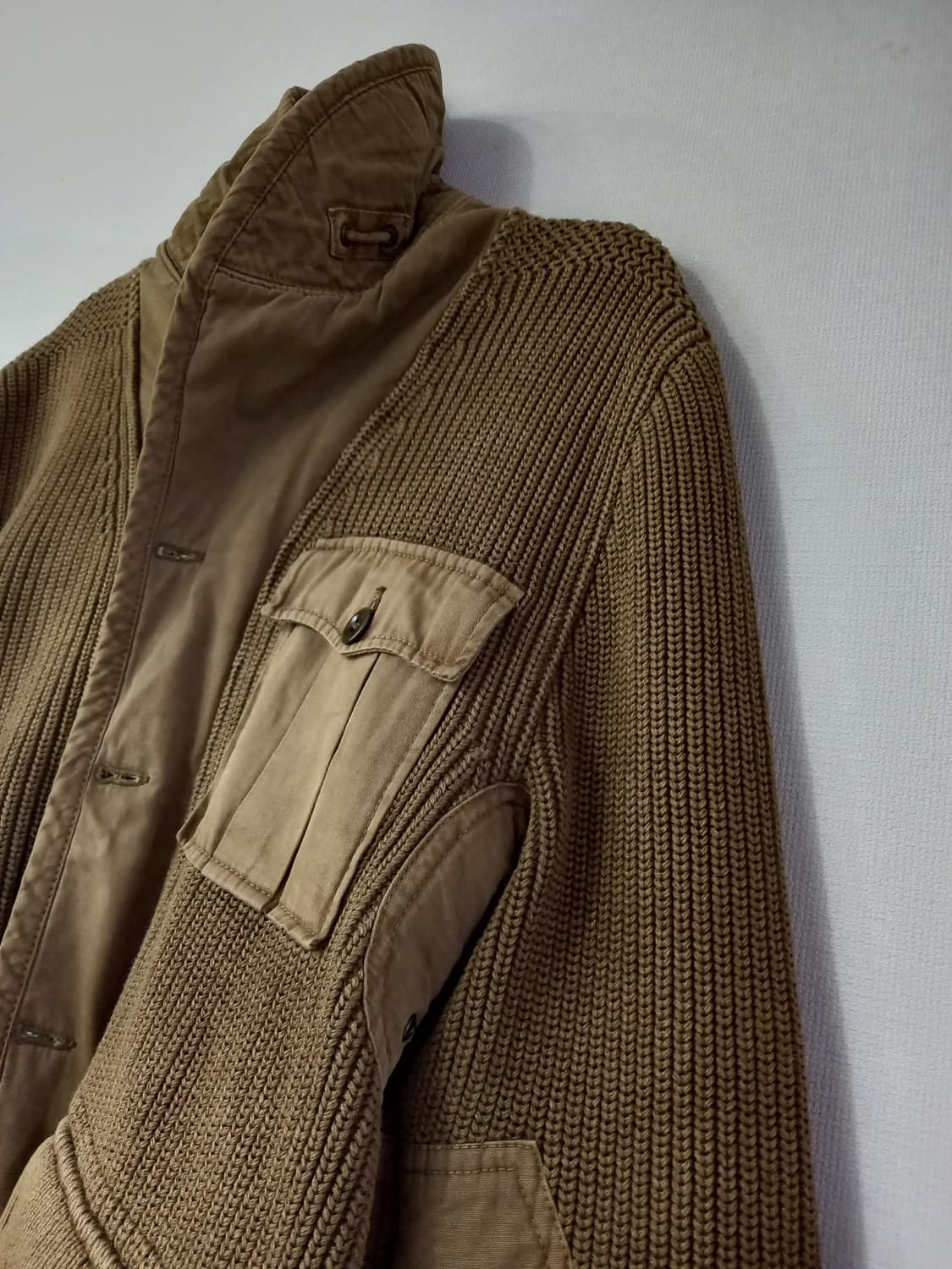 폴로 POLO 헤비 니트 자켓 95/M 상품이미지2