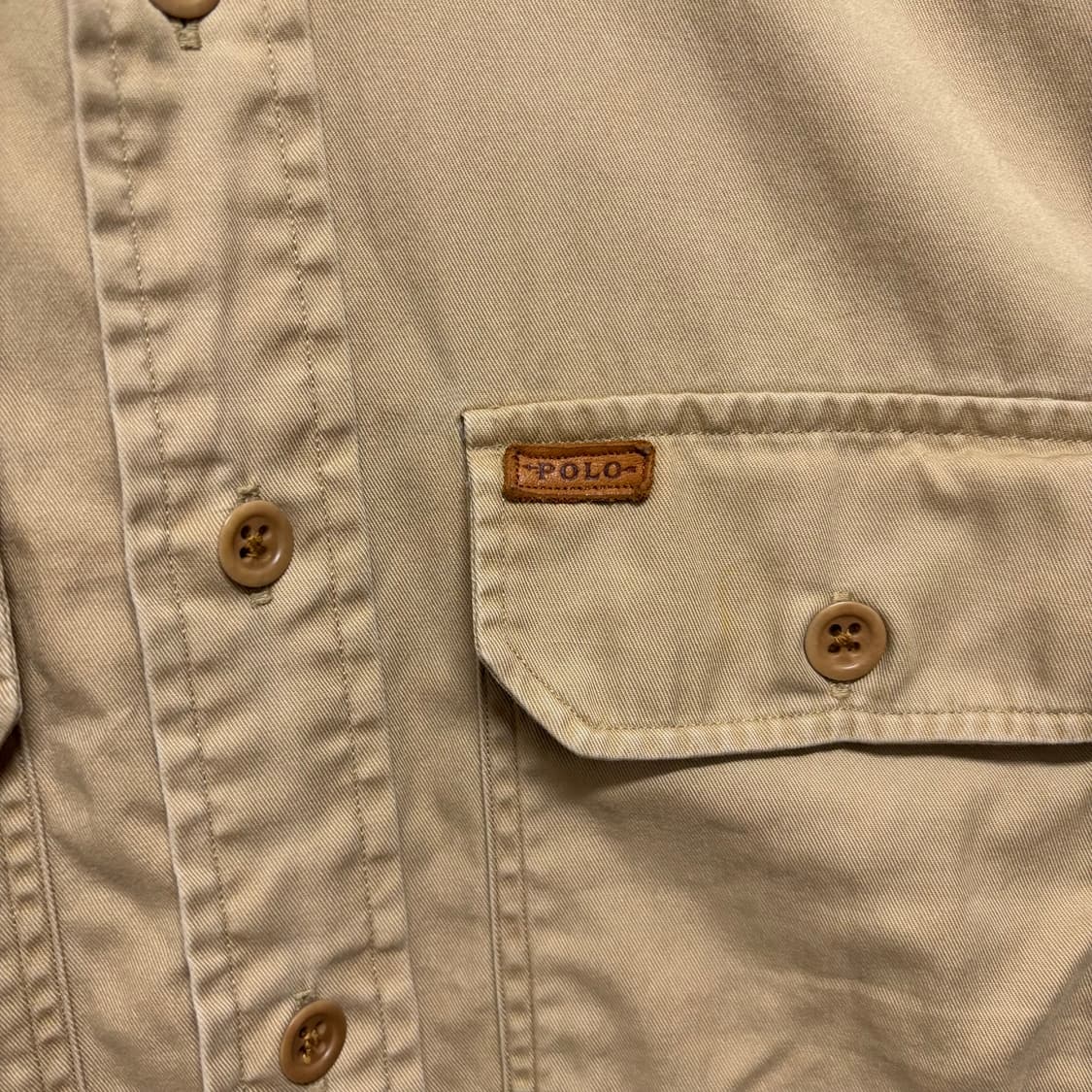 폴로 랄프로렌 베이지 청둥오리 워크셔츠 상품이미지6