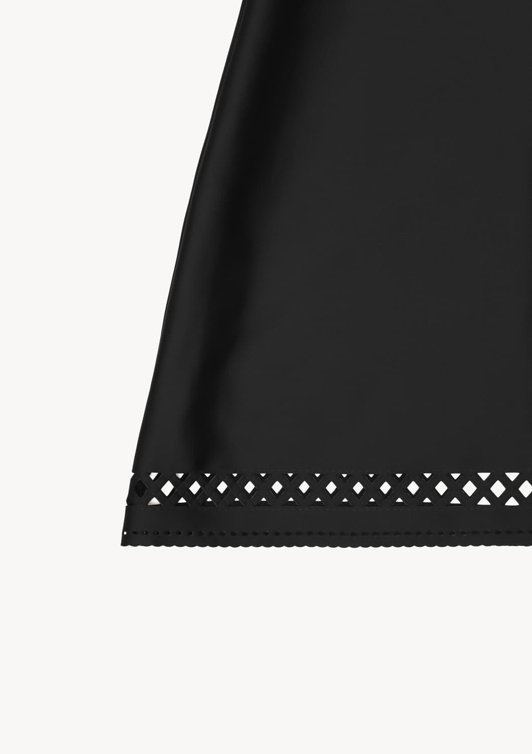 문달 Scallop Skirt in Black  상품이미지3