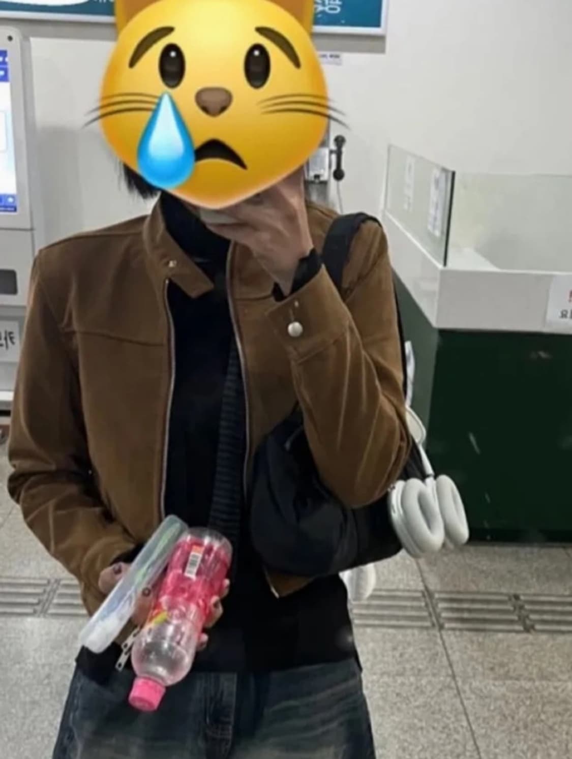 (착샷O)라퍼지포우먼 인시전 레이싱 스웨이드 자켓 상품이미지1