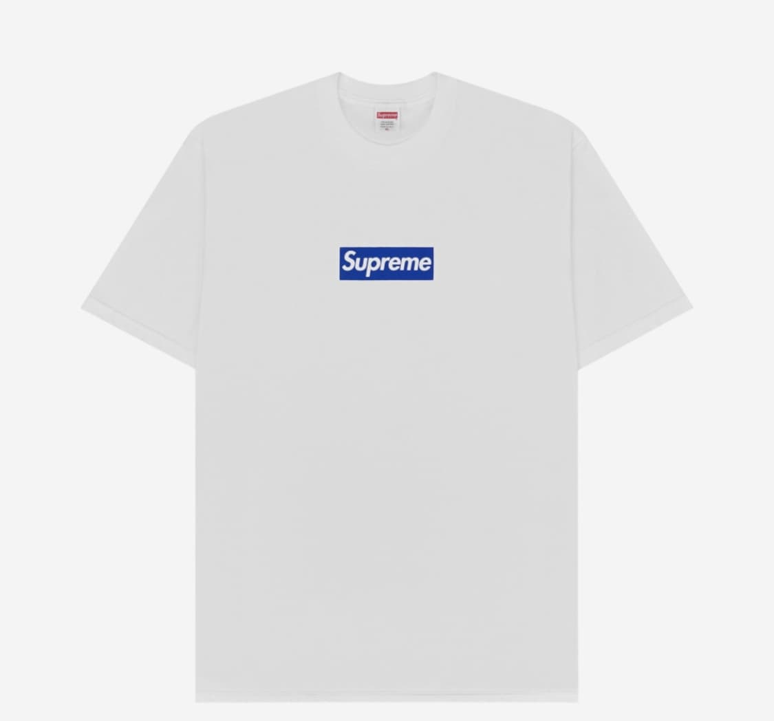 23FW 슈프림 서울 박스로고 티셔츠 화이트 상품이미지2