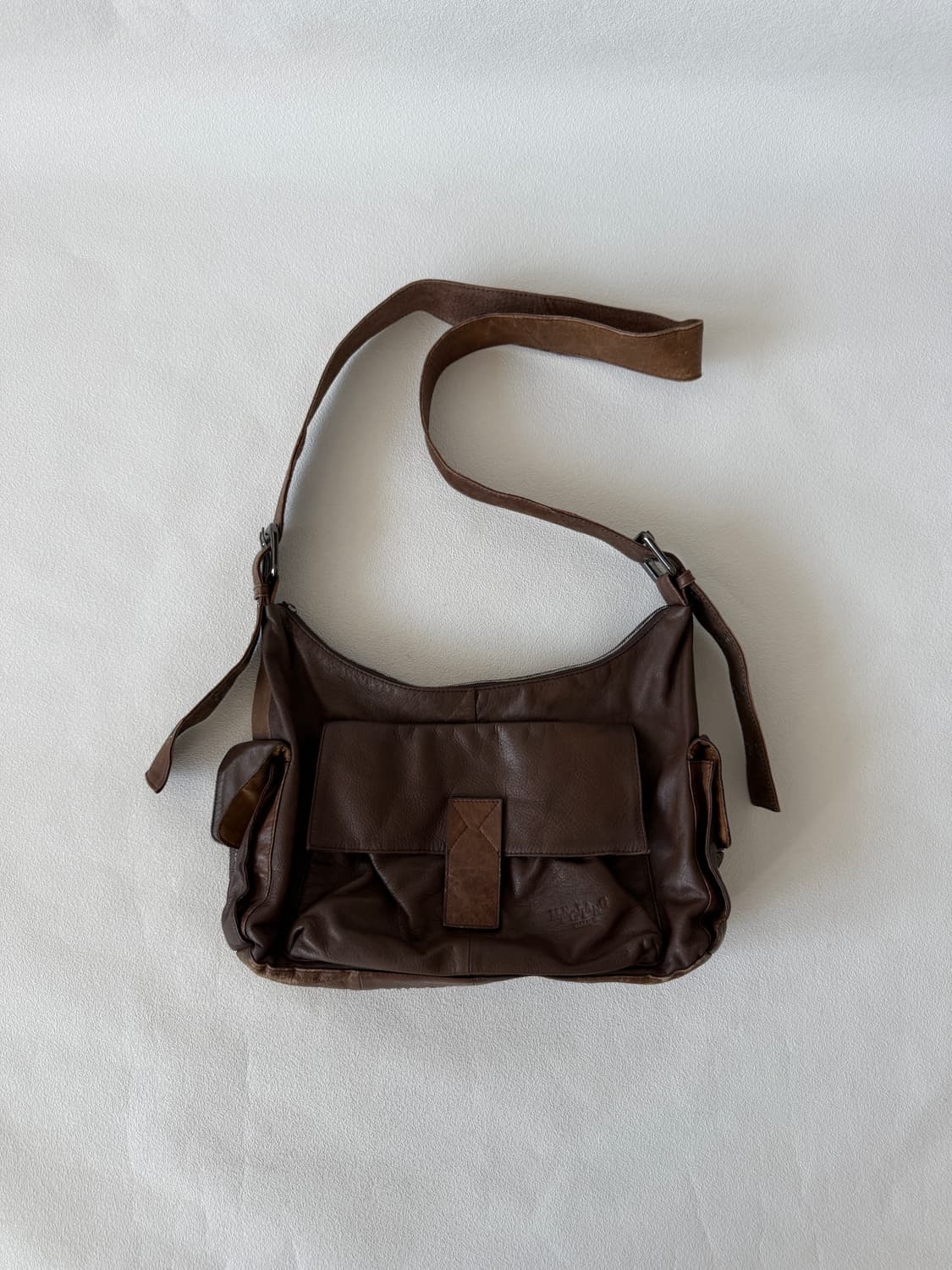 Pre owned 레더 크로스백 상품이미지1