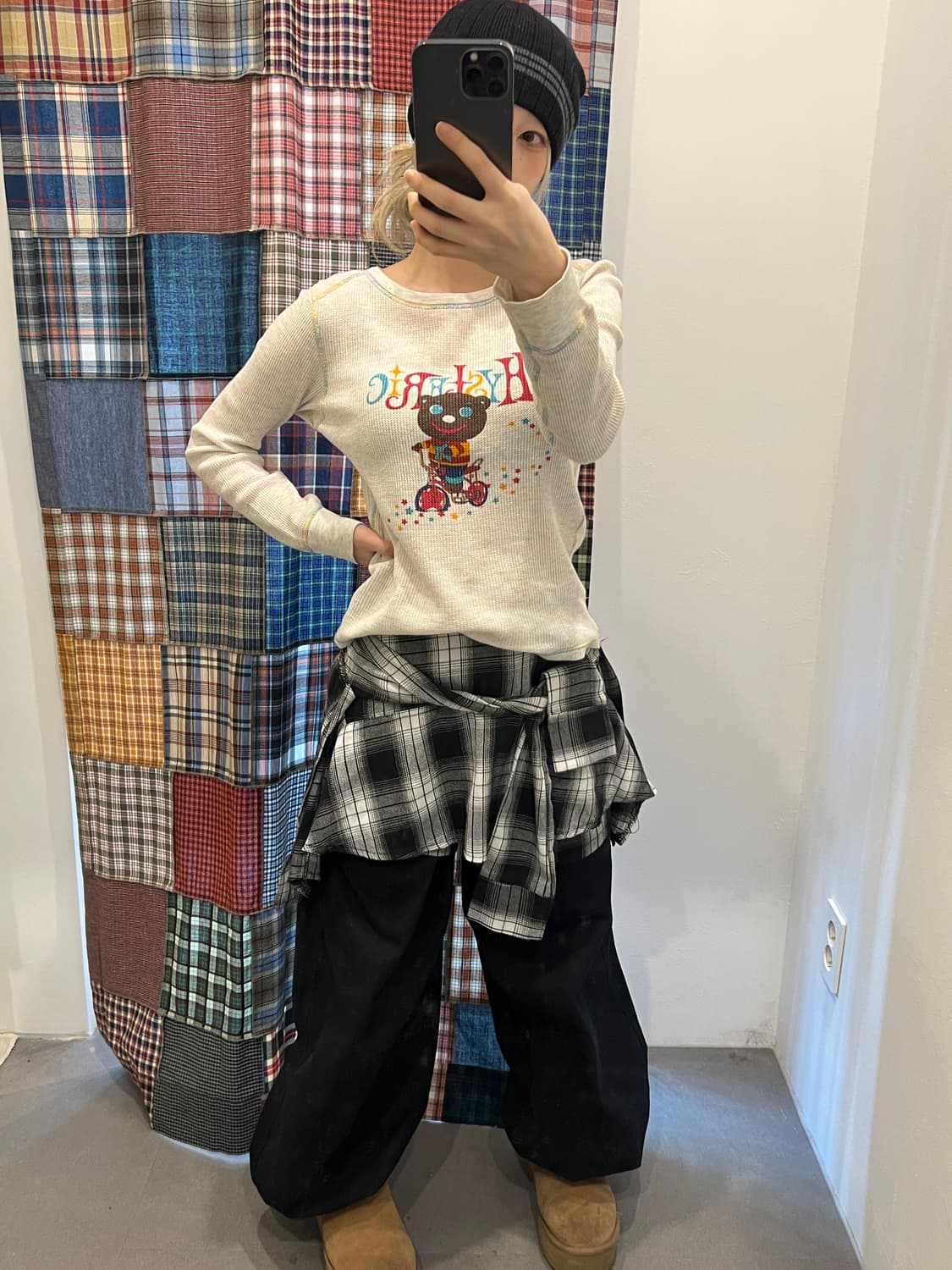 히스테릭 글래머 베어 아카이브 라인 롱슬리브 상품이미지4