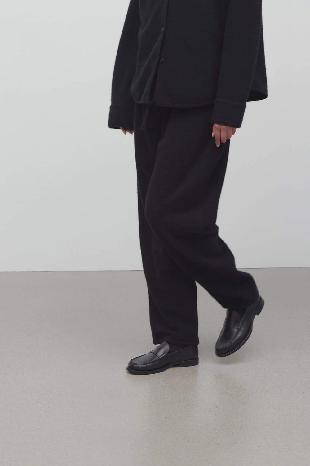 [39]더로우 Novus 페니 로퍼/블랙 상품이미지7