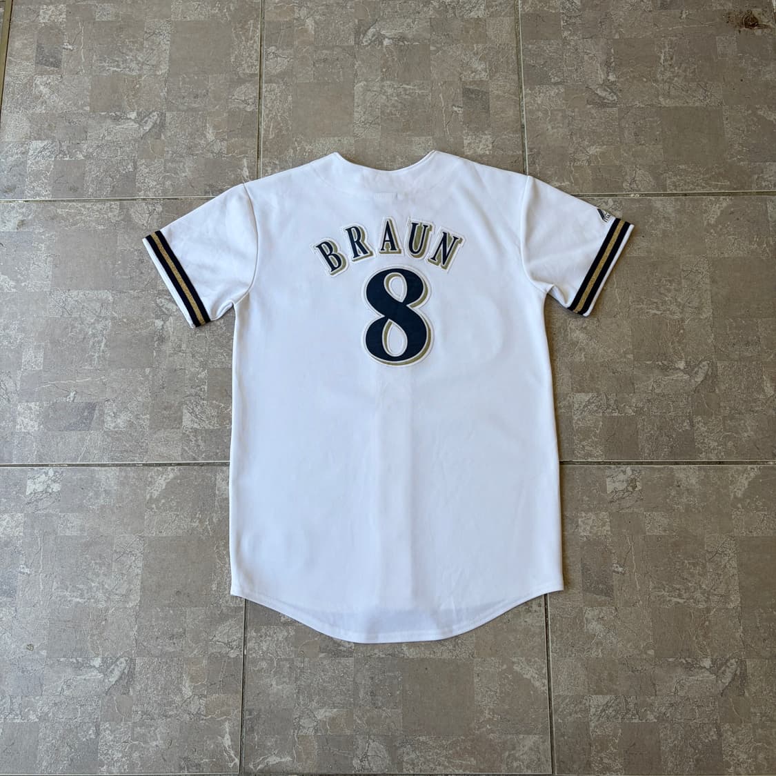 마제스틱 MLB 밀워키 브루어스 쿨 베이스 유니폼 L 상품이미지9