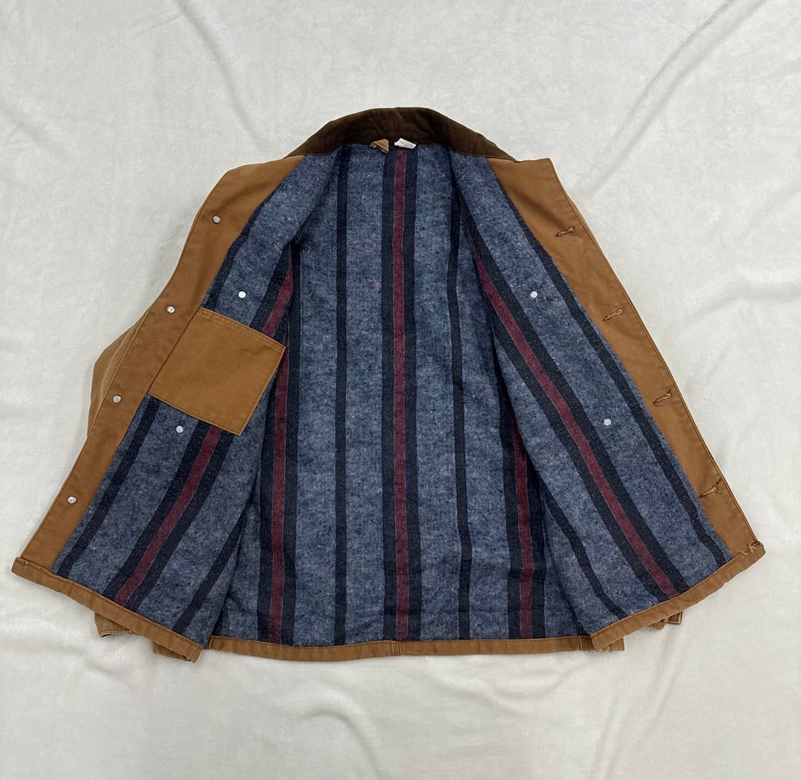 (46)70-80s 칼하트 USA 덕 초어 자켓 브라운 상품이미지7