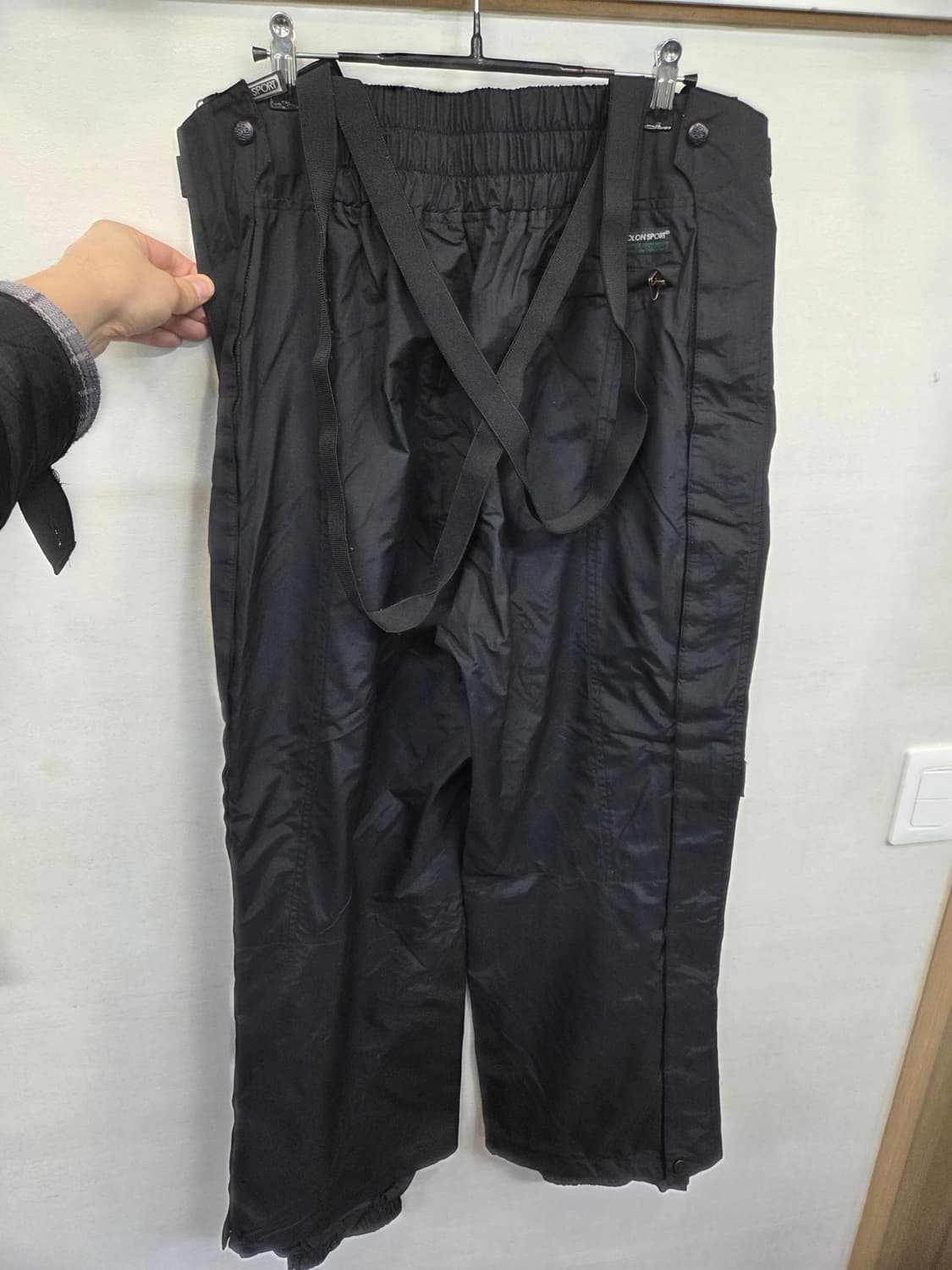 코오롱스포츠 올드스쿨 오버롤 멜빵 방풍 팬츠 xl 상품이미지2