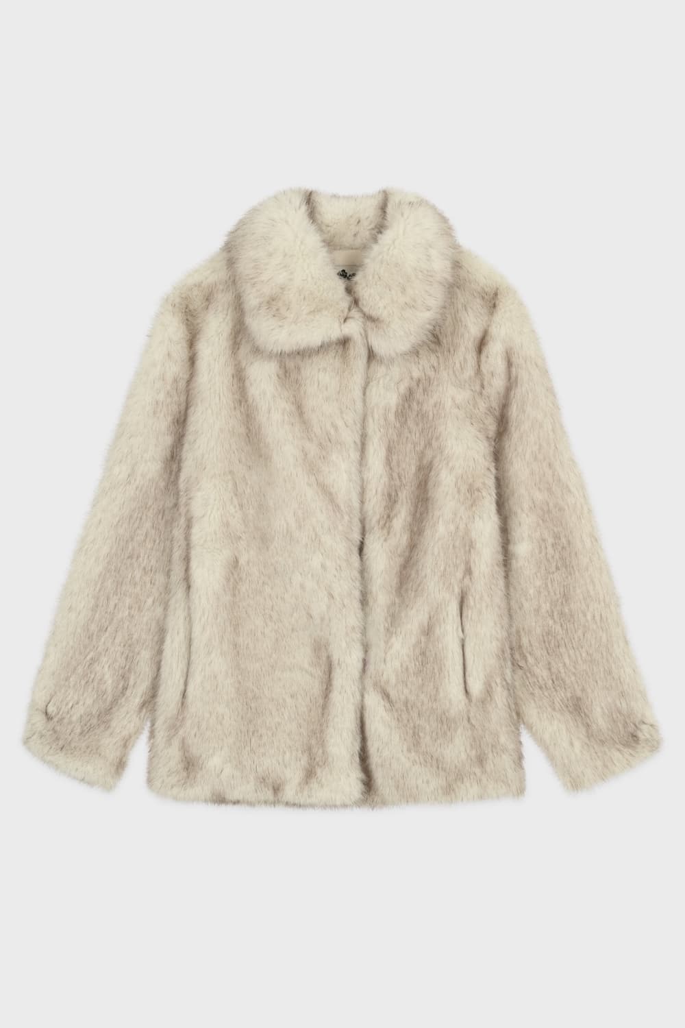 시눈 퍼자켓 아이보리 Sinoon heavy mixed fur 상품이미지1