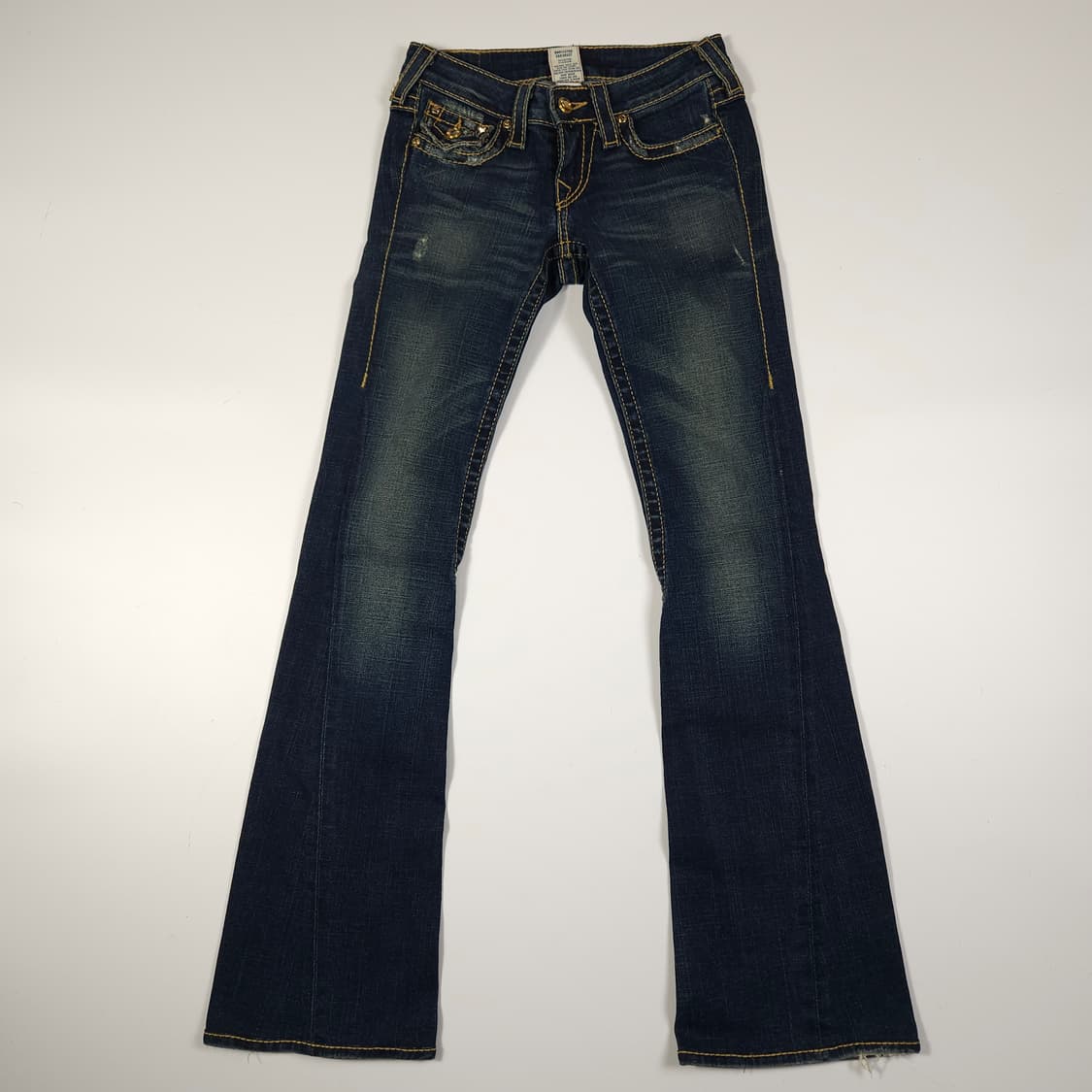 트루릴리전 로우라이즈 부츠컷 데님팬츠  상품이미지1