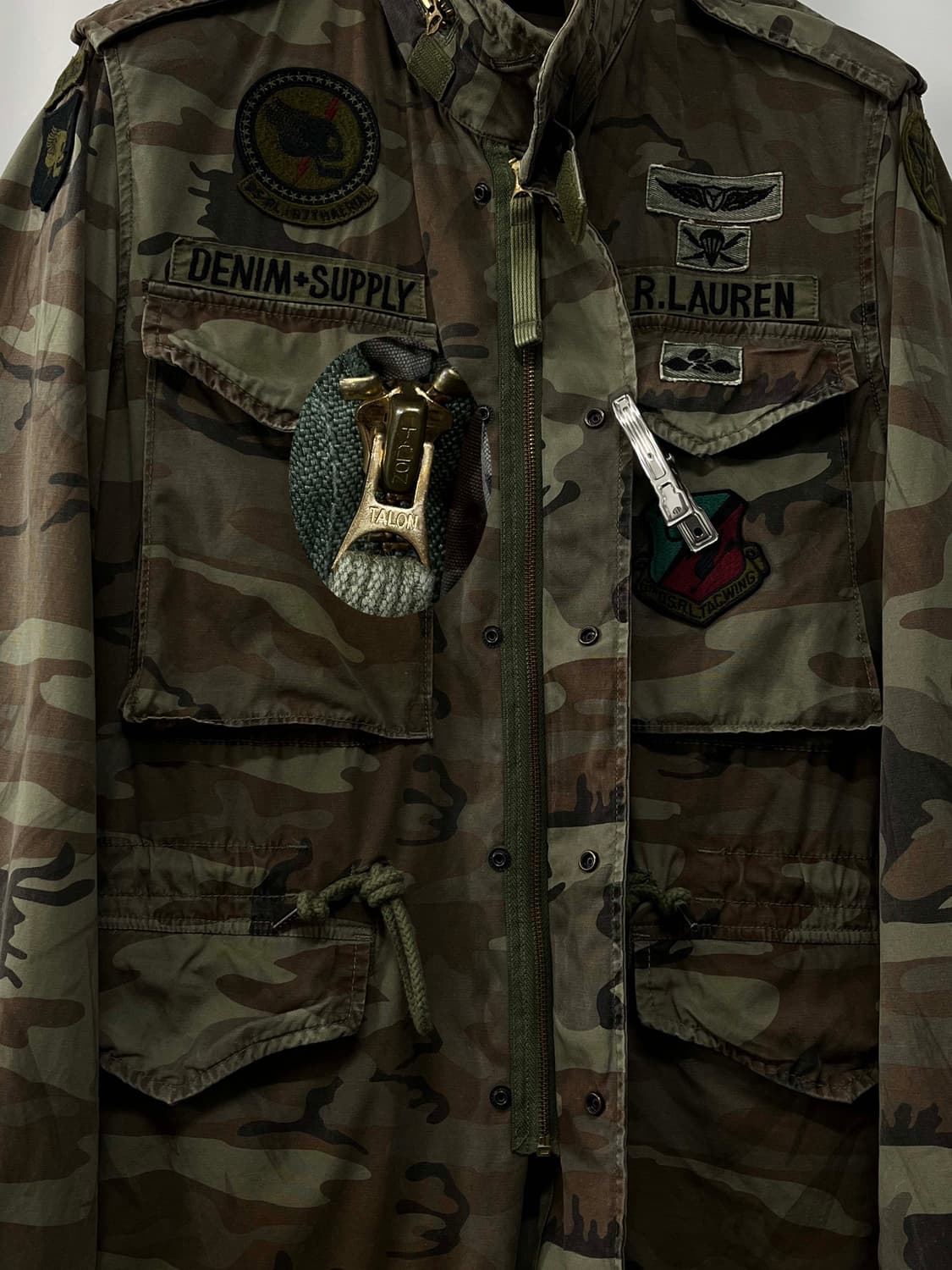 폴로 랄프로렌 BDU 공수부대 전술 비행단 M65 필드자켓 상품이미지7