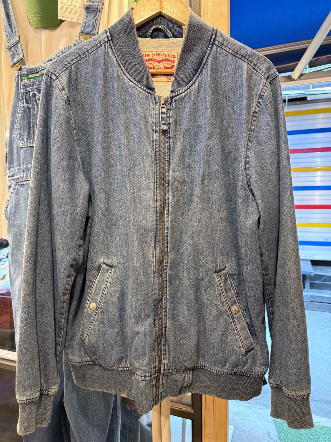 리바이스 데님 블루종 자켓 상품이미지1