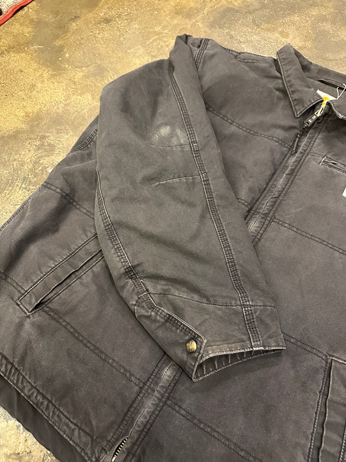 Carhartt  101441 블랙 덕 디트로이트 자켓 2XL 상품이미지5