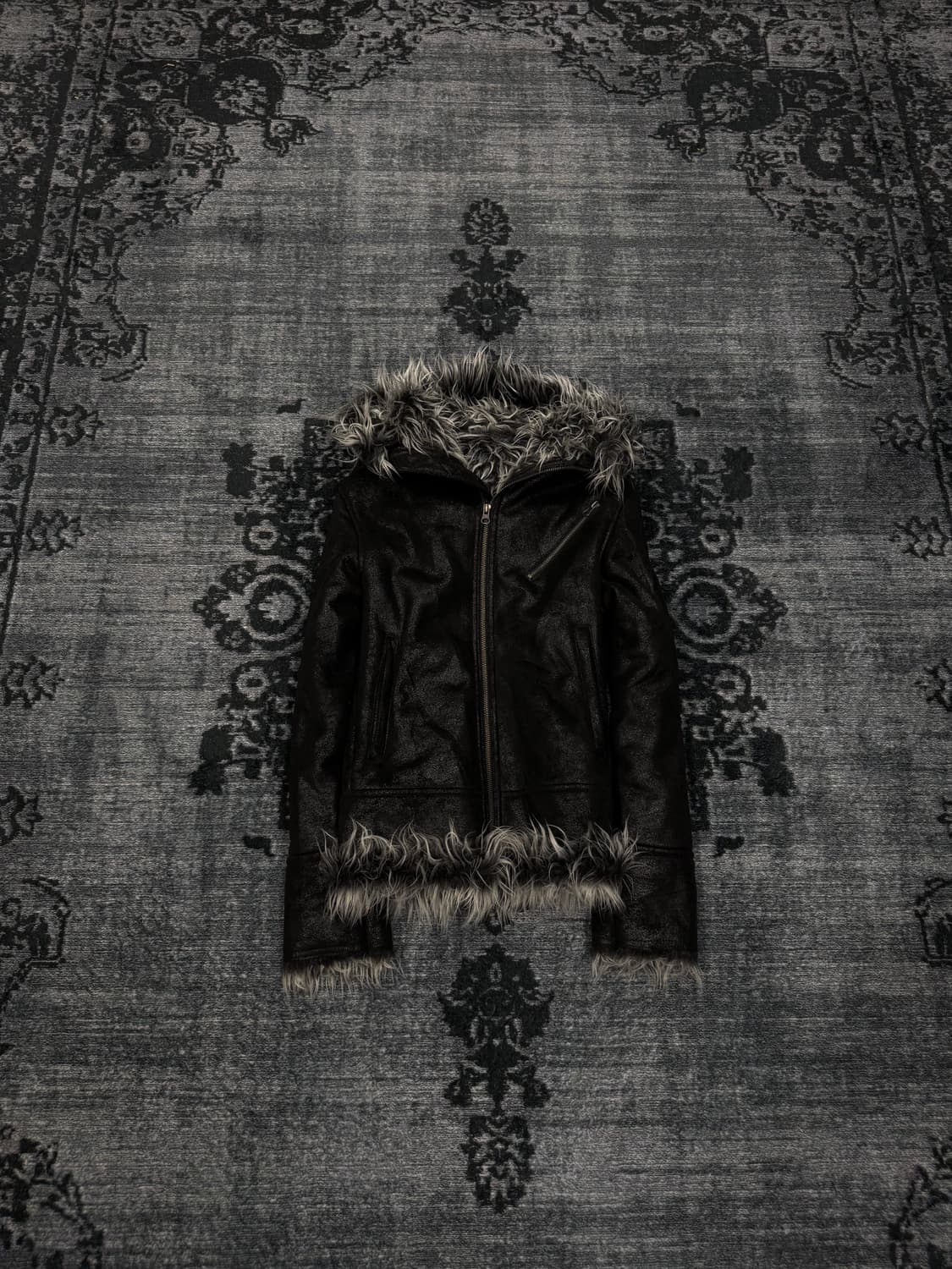 Semantic design 00s archive trimming fur 상품이미지2