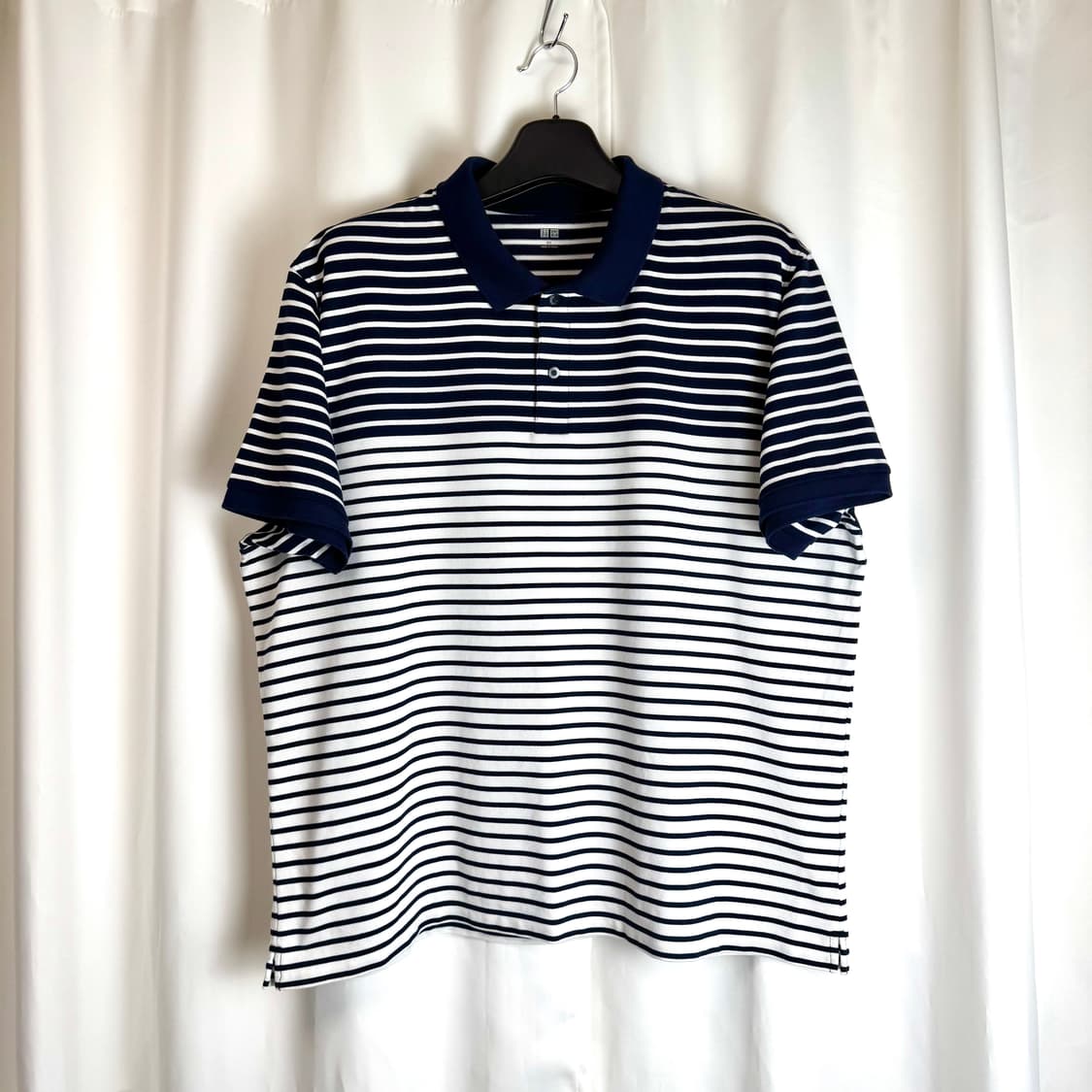 유니클로 단카라 스트라이프 Pk 카라넥 폴로 티셔츠 4XL 상품이미지1