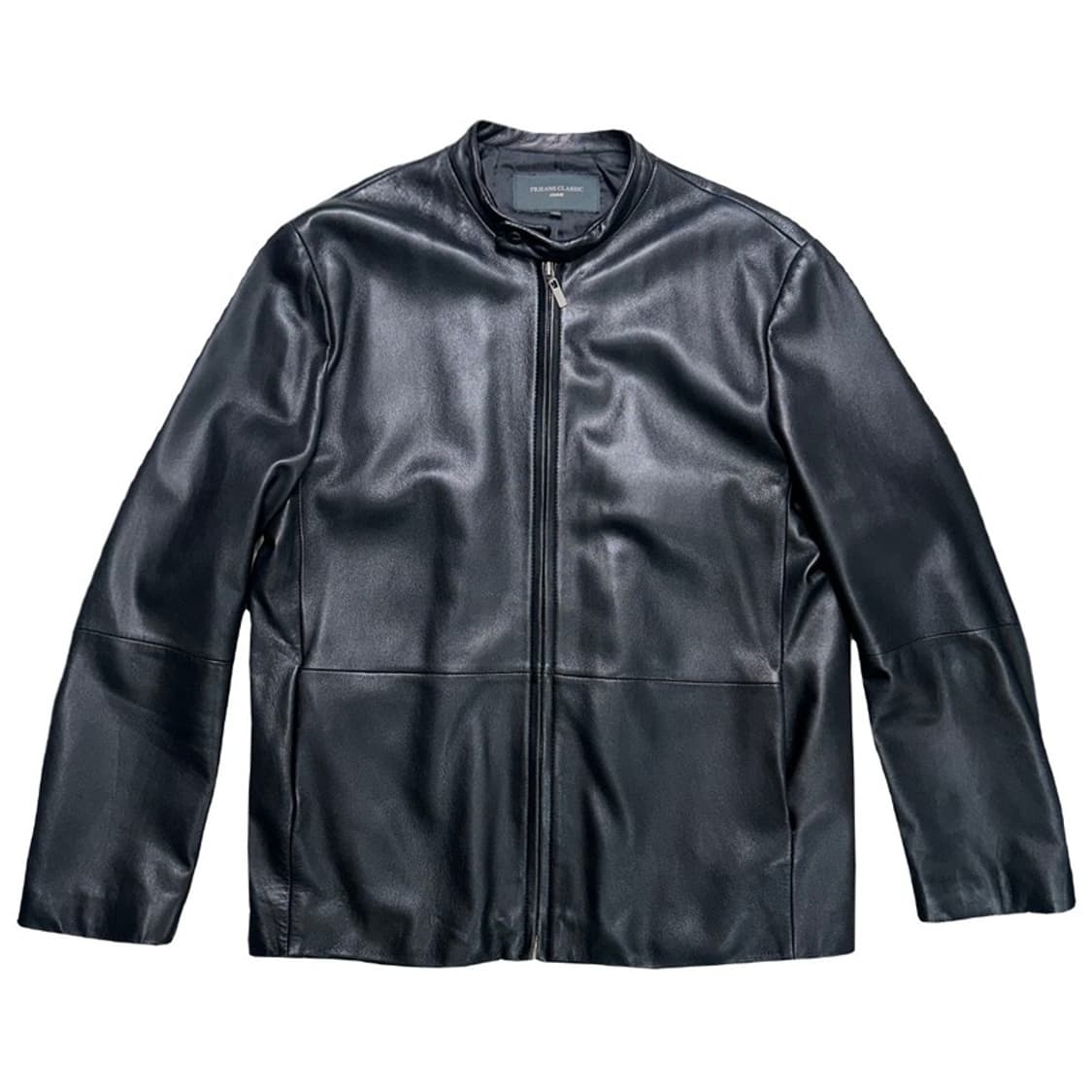 프라이아스 클래식 블랙 레더 자켓 100 상품이미지1
