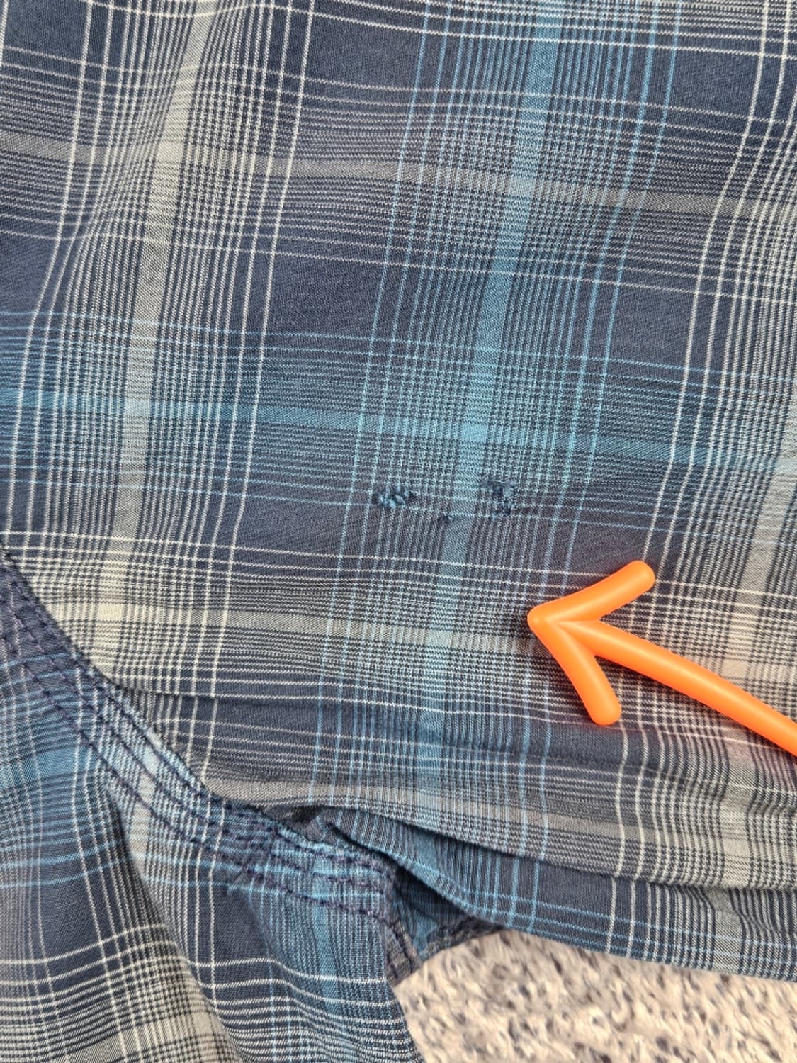 칼하트 체크 패턴 포켓 빅 워크 셔츠 ( 3XL ) / 11276 상품이미지7