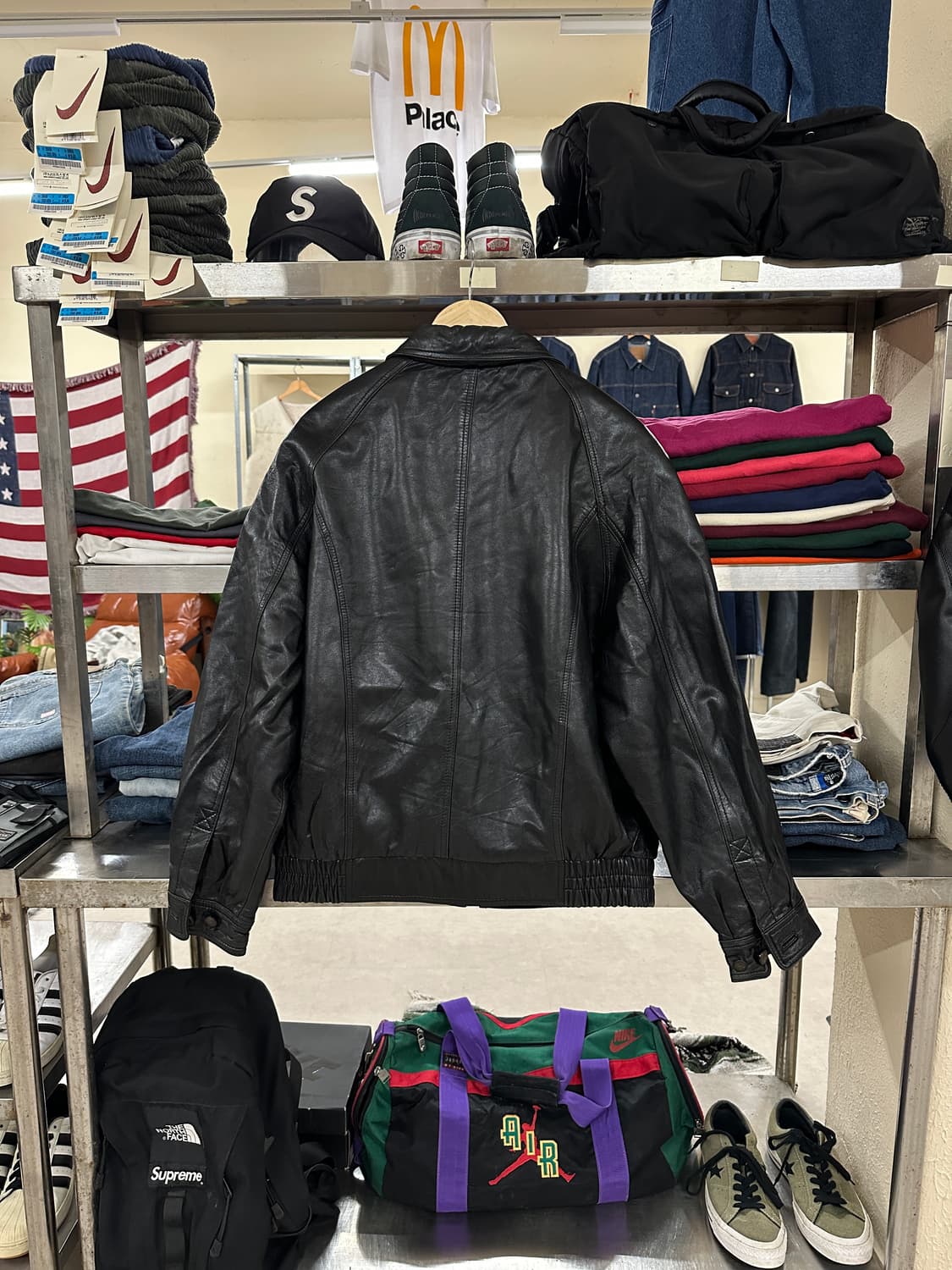 YSL 90s Sheepskin leather blouson 상품이미지5